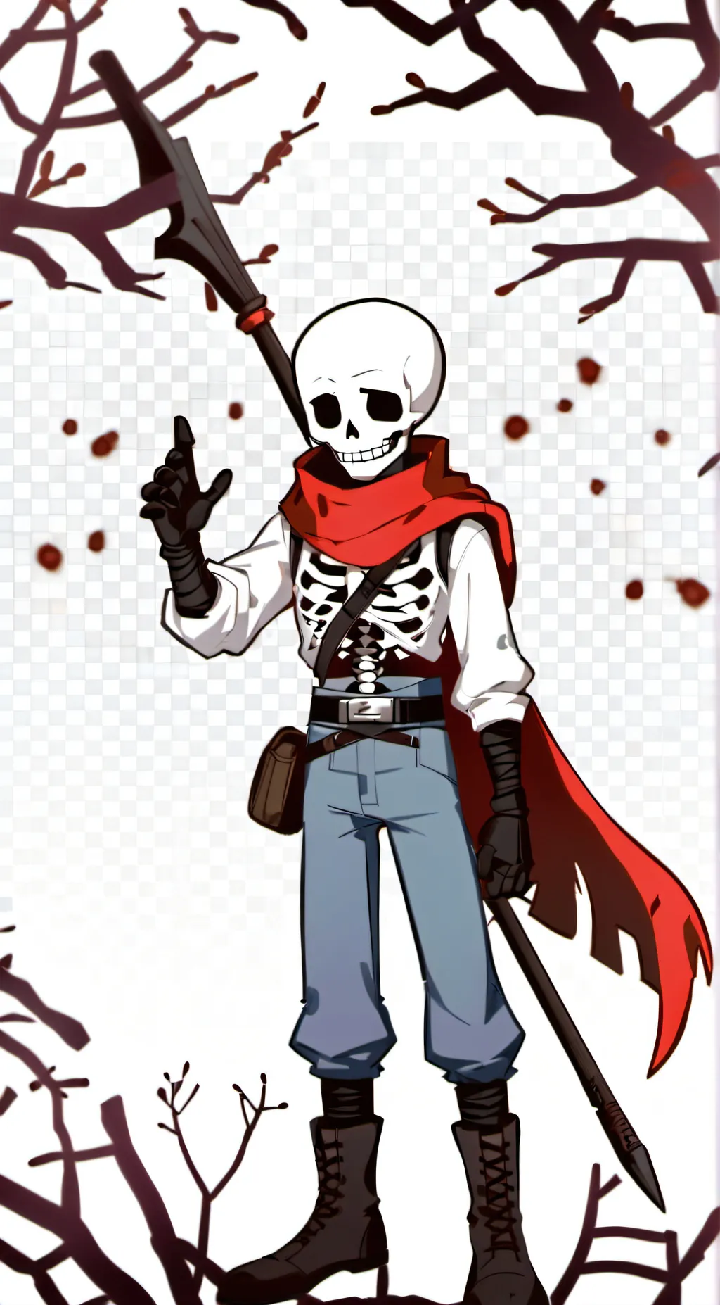 ai character: Papyrus background