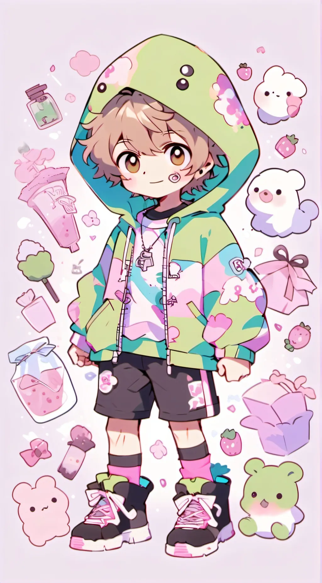 ai character: C!Dream background