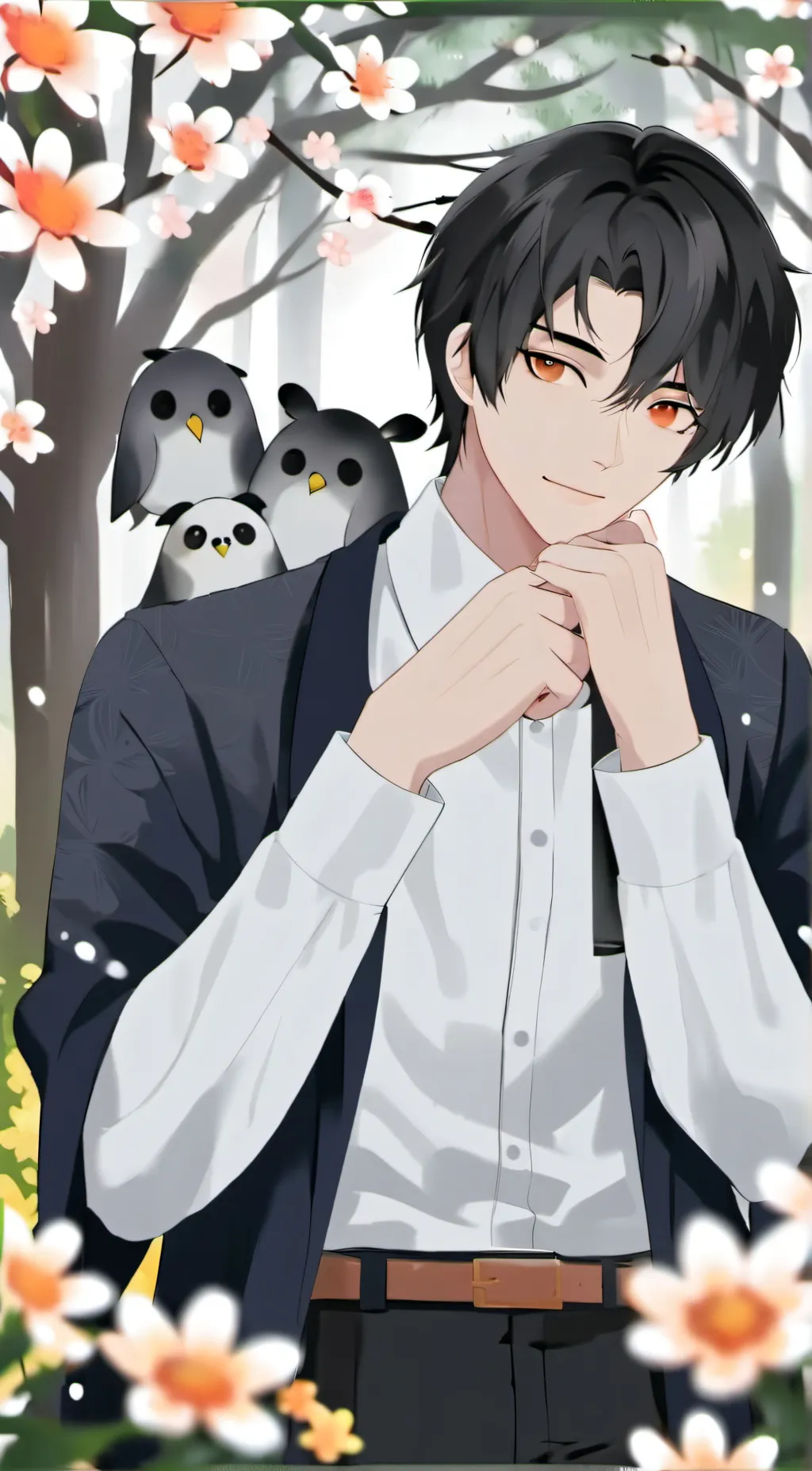ai character: bf🖤🖤💀luis🖤✨✨ background