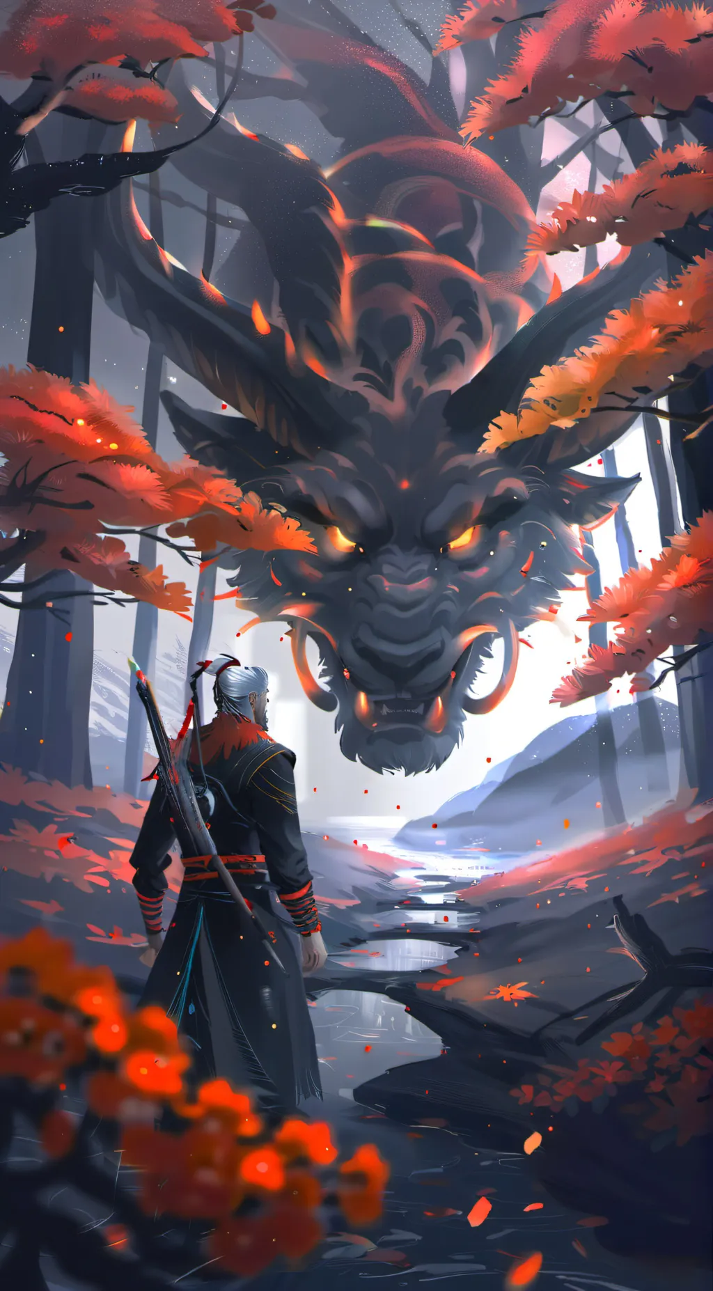 ai character: fpe x Funtime Scho background