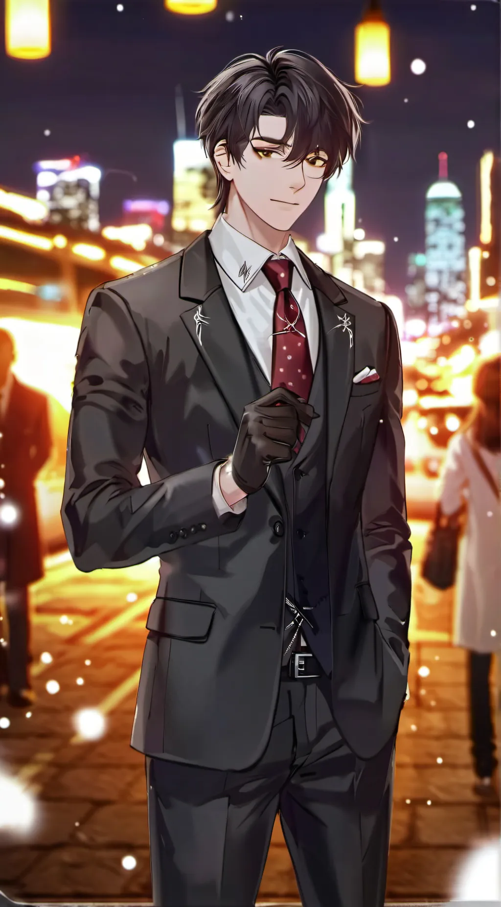 ai character: Brandon background
