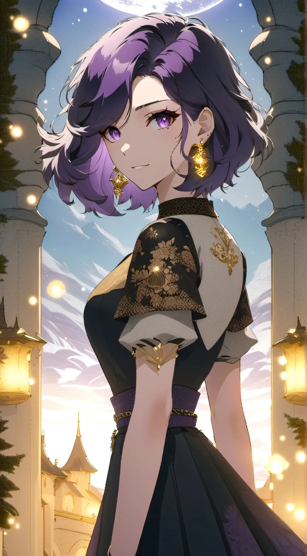 ai character: Valentina  background