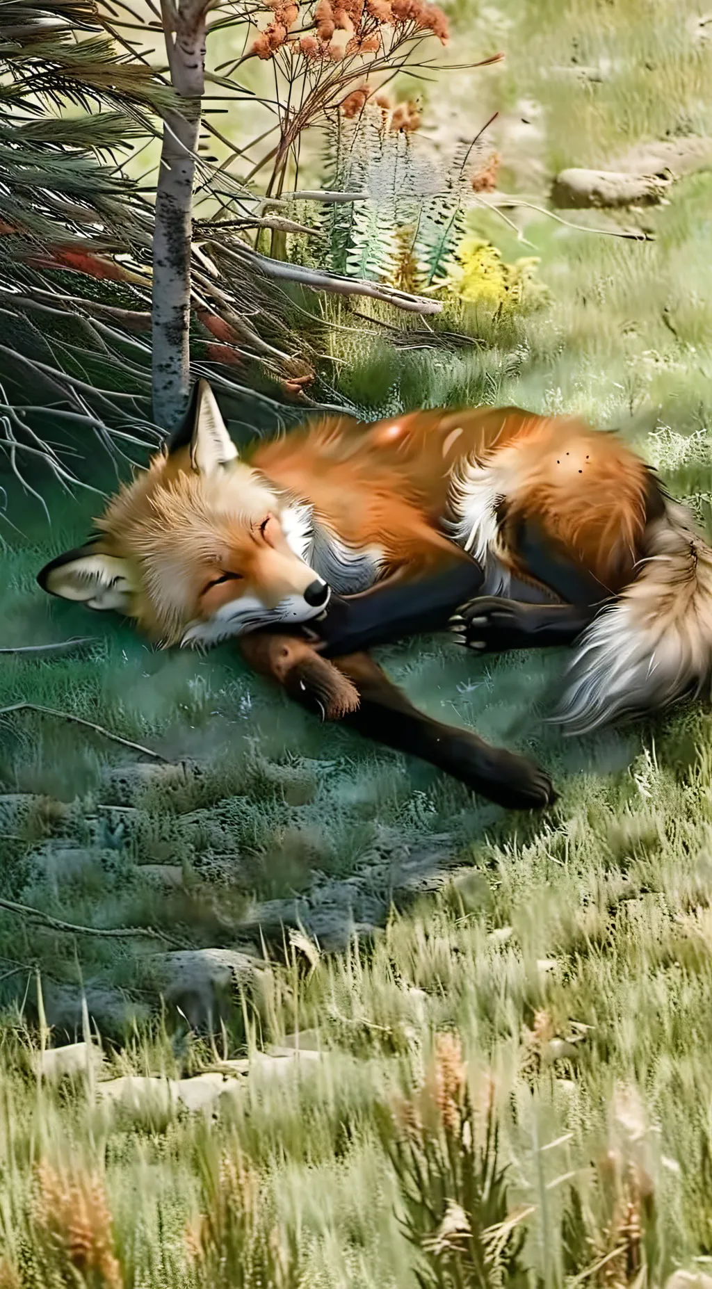 ai character: Balle the fox background