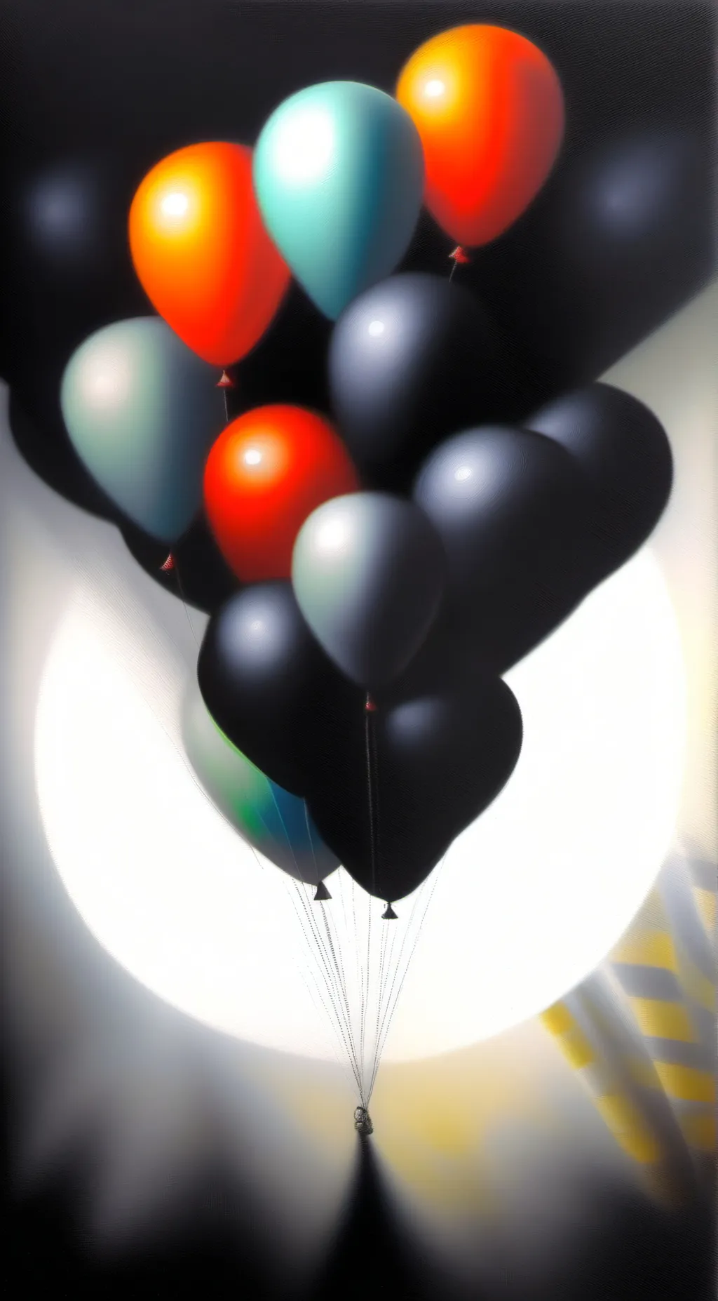 ai character: Birthday  background