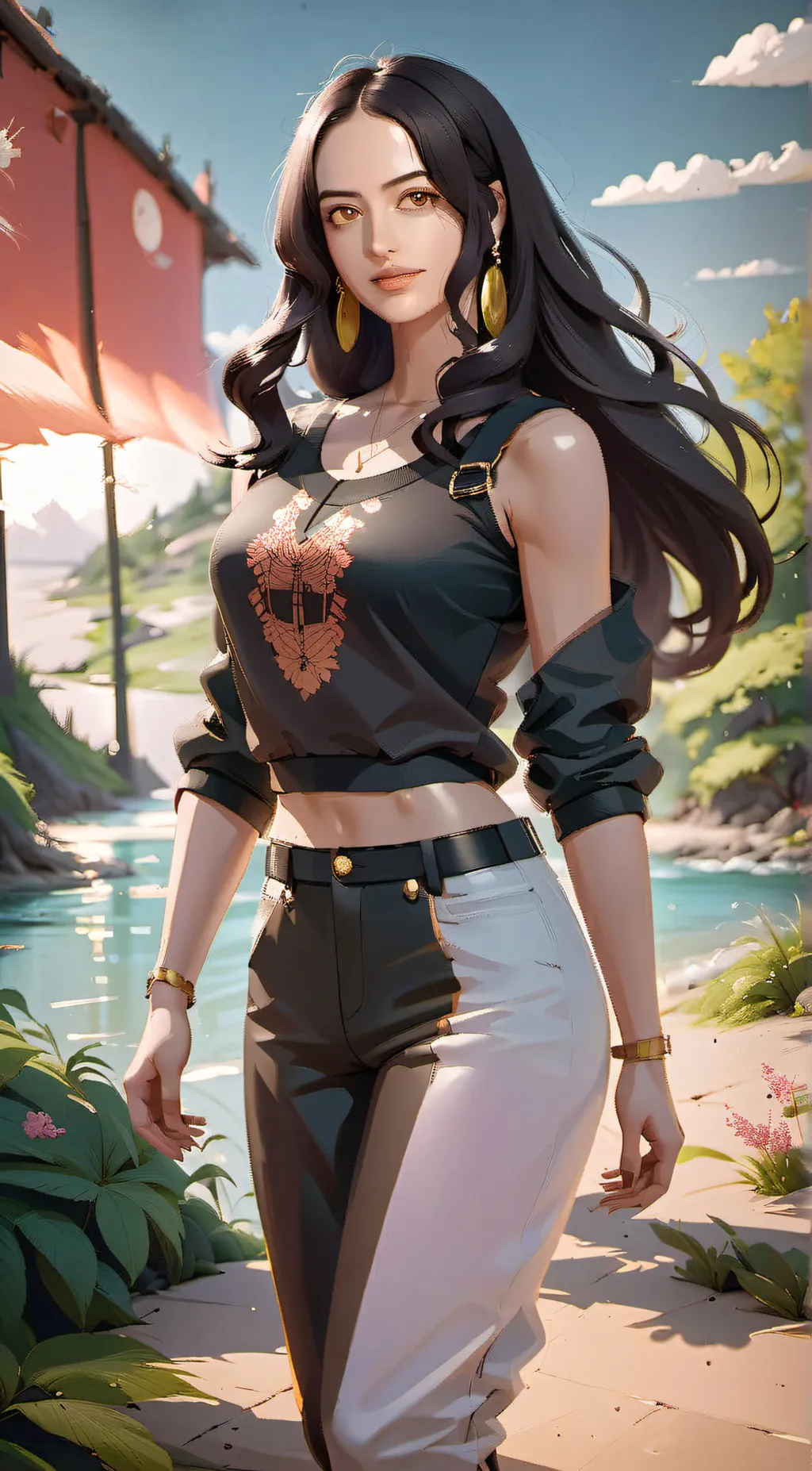 ai character: cazzie david background
