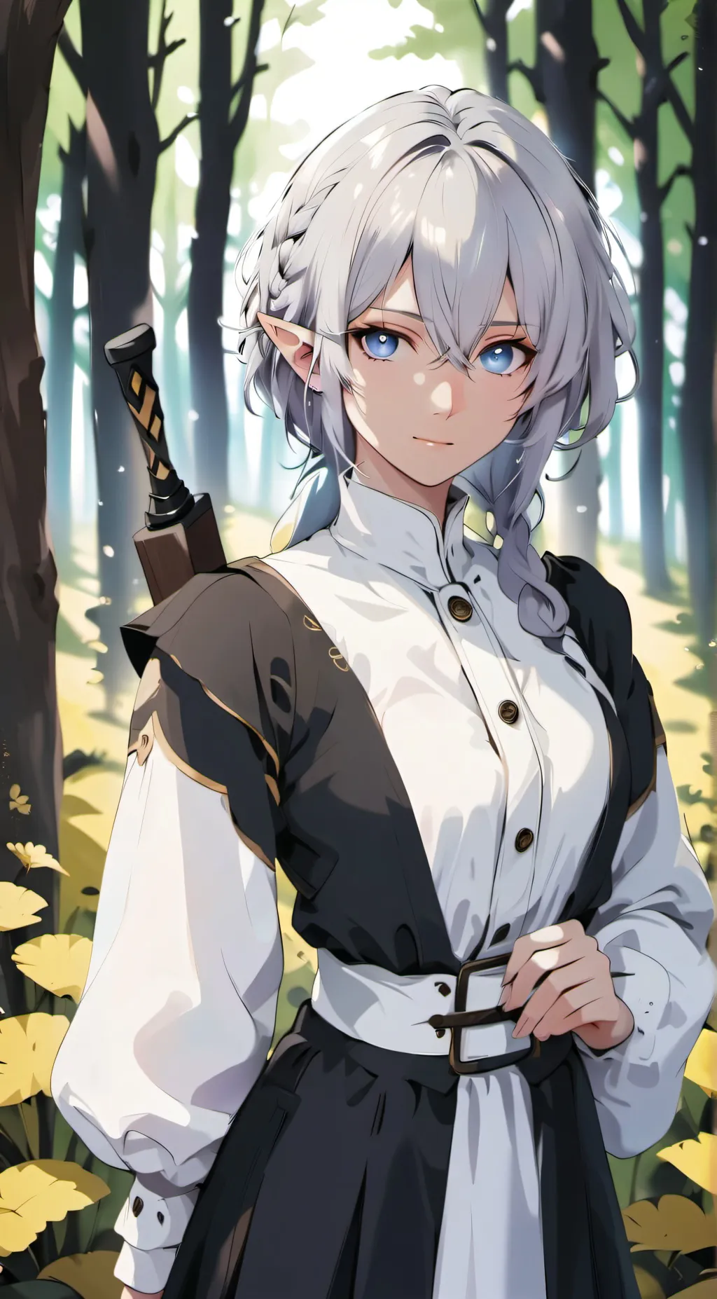 ai character: Lucy  background