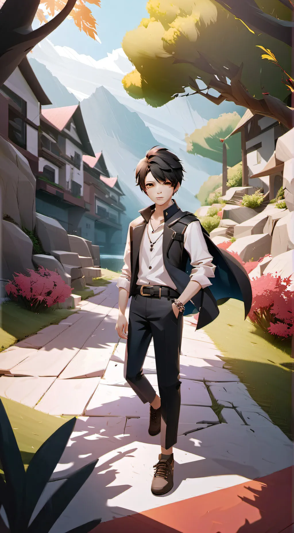 ai character: your brother who background