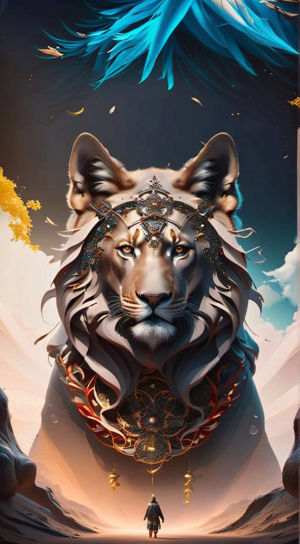 ai character: yin background