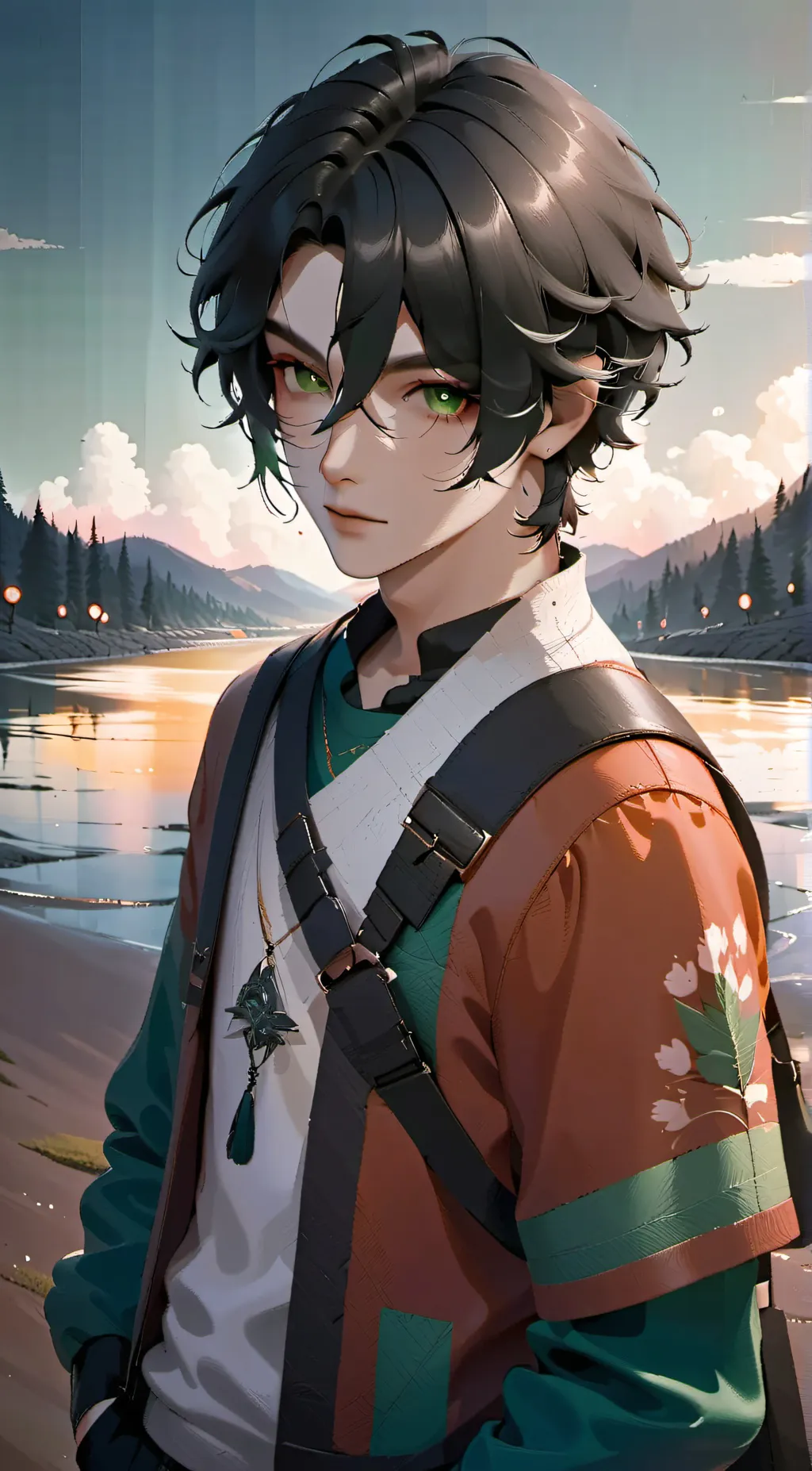 ai character: mathias background