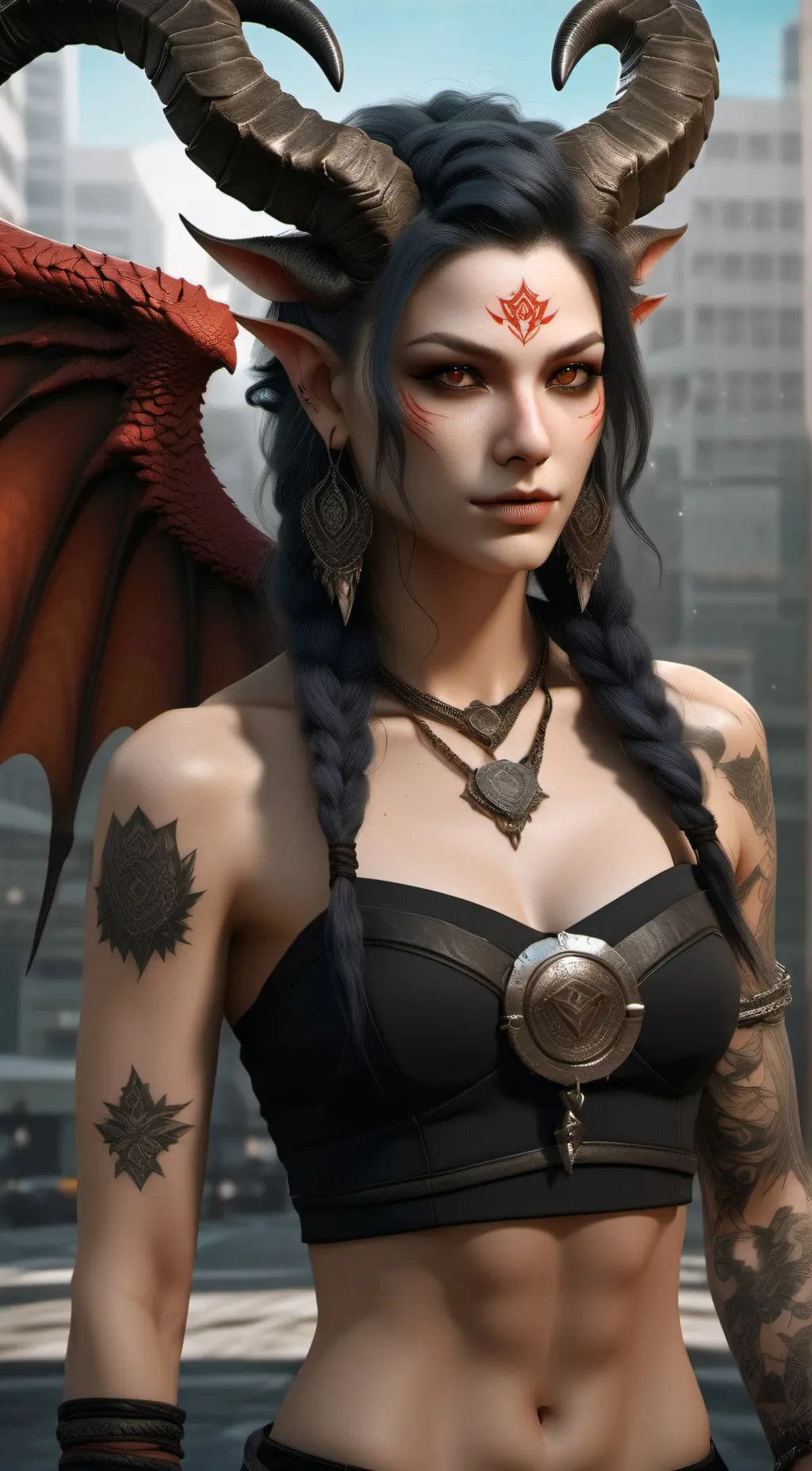 ai character: Khali background