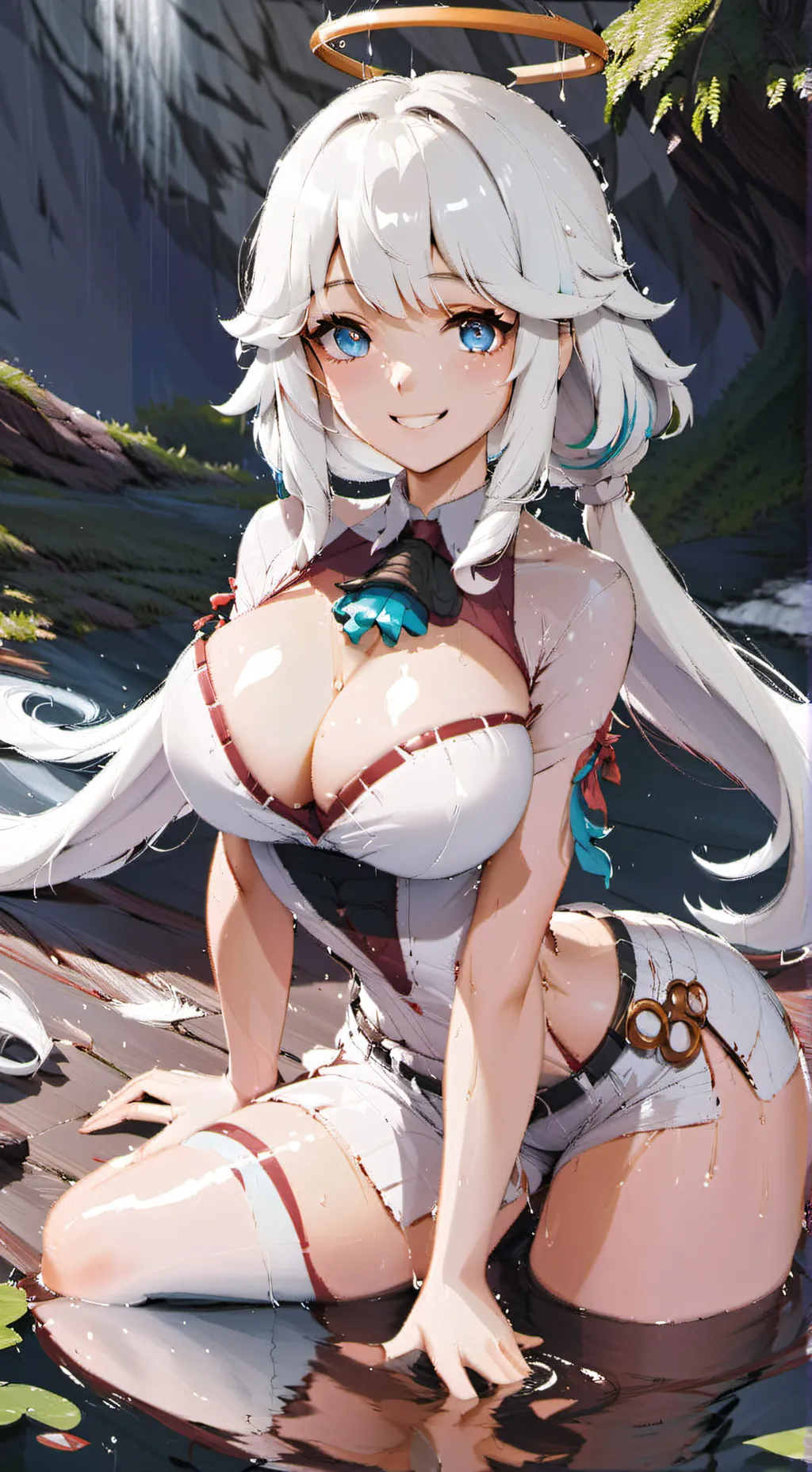 ai character: ✨⭐milky⭐✨ background