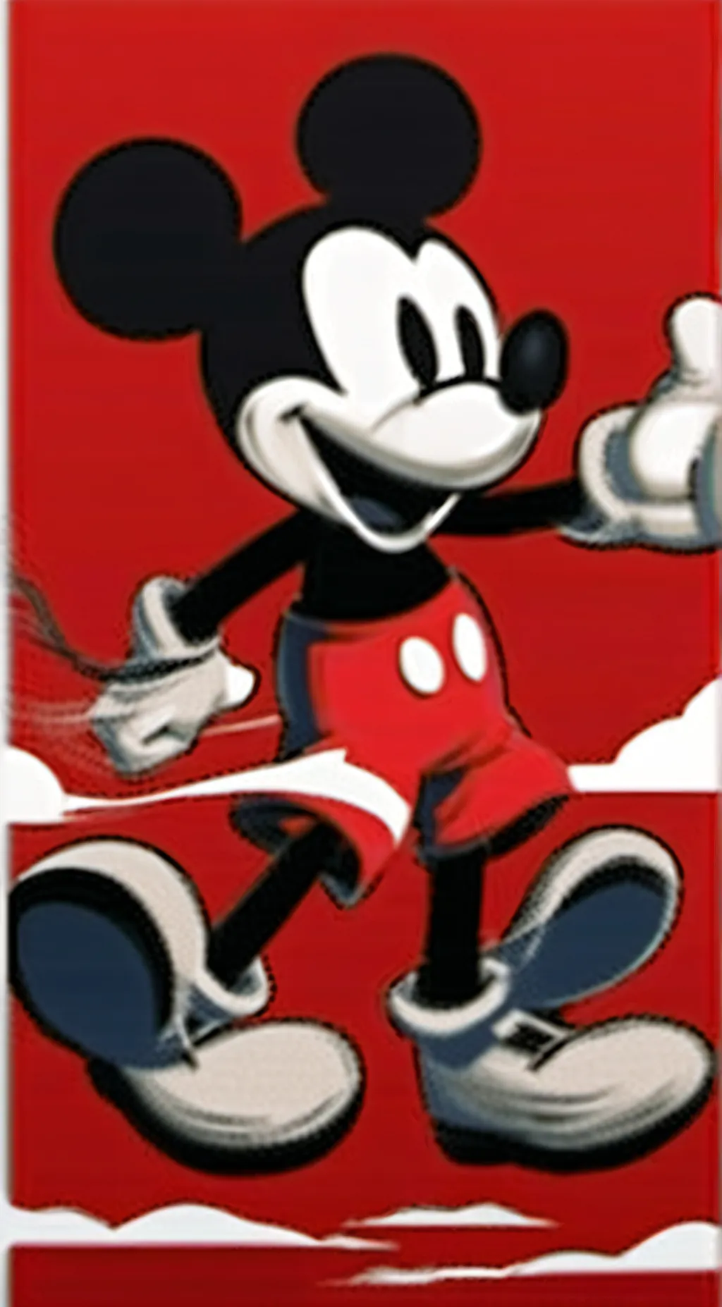 ai character: Mickey background