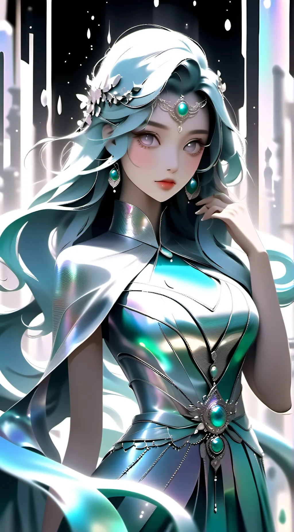 ai character: Lilien background