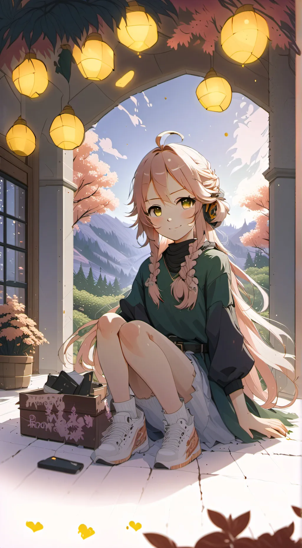 ai character: Lux background