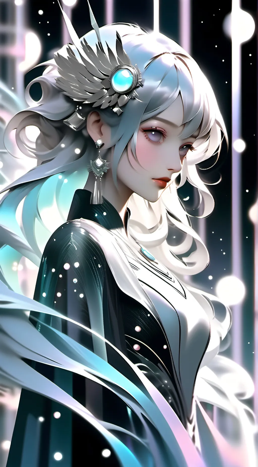 ai character: Lily  background