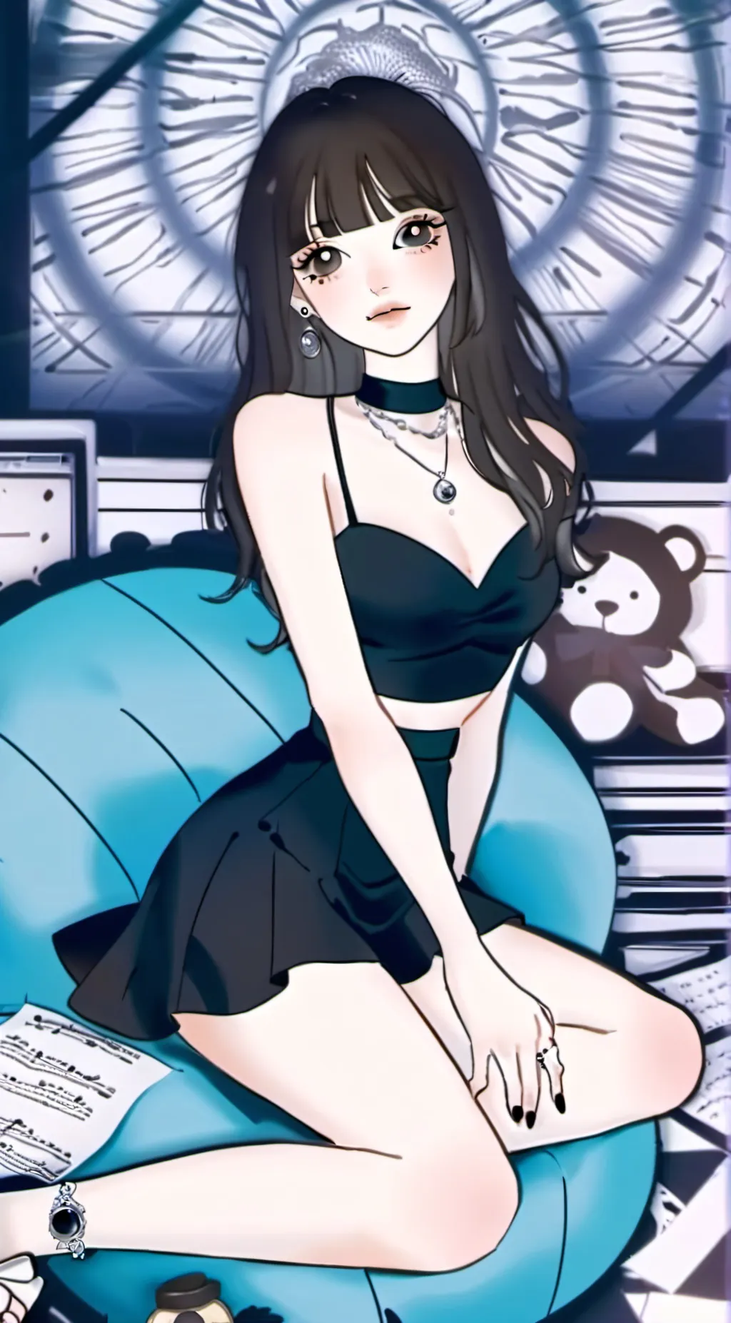 ai character: Ellie background