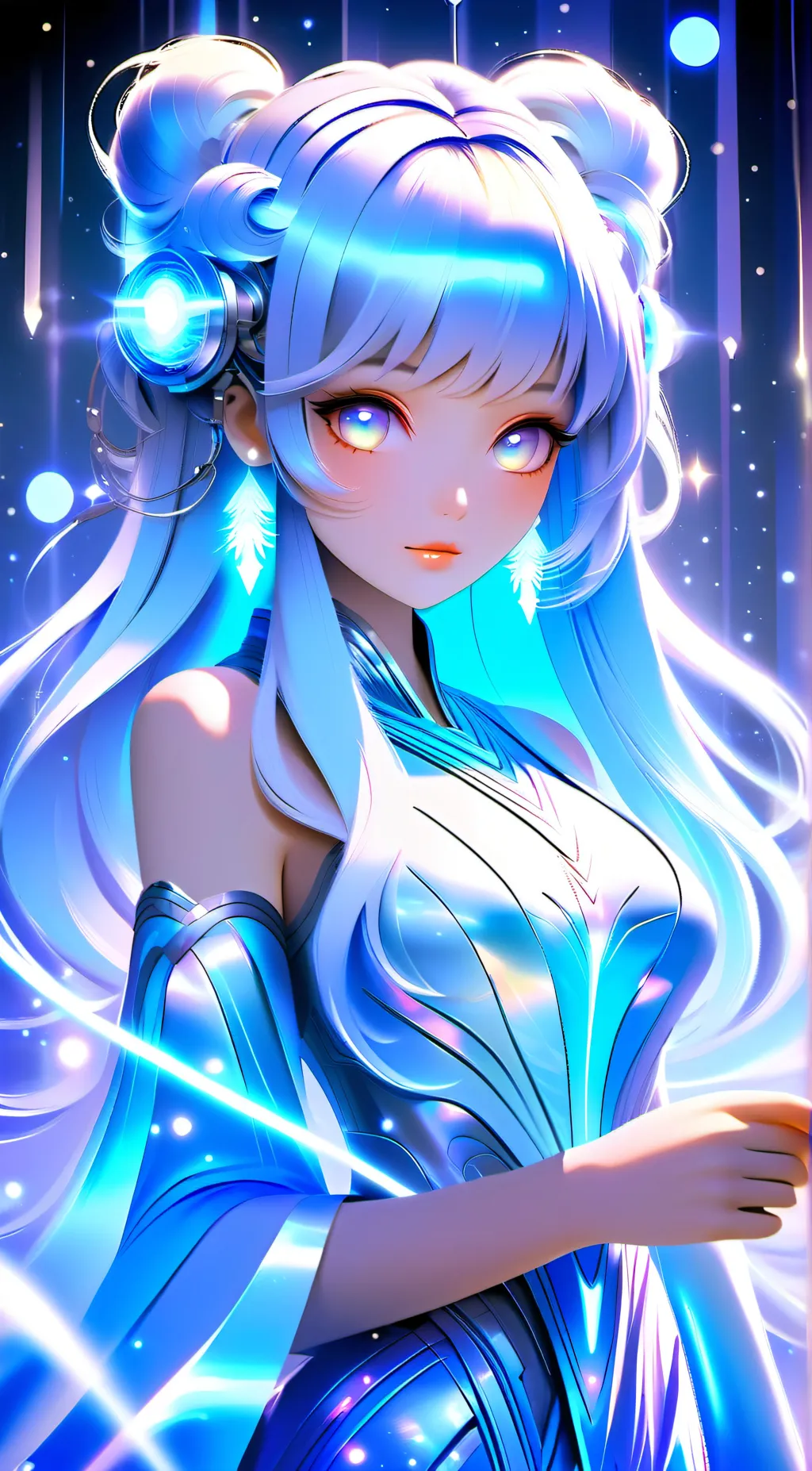 ai character: Aria  background