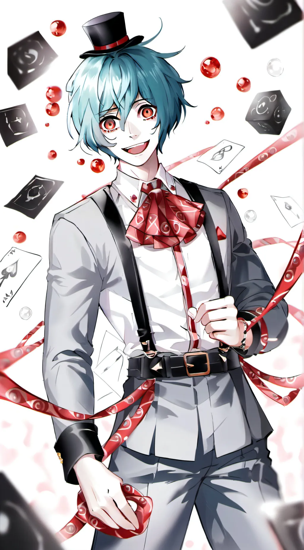 ai character: Donnie the clown background