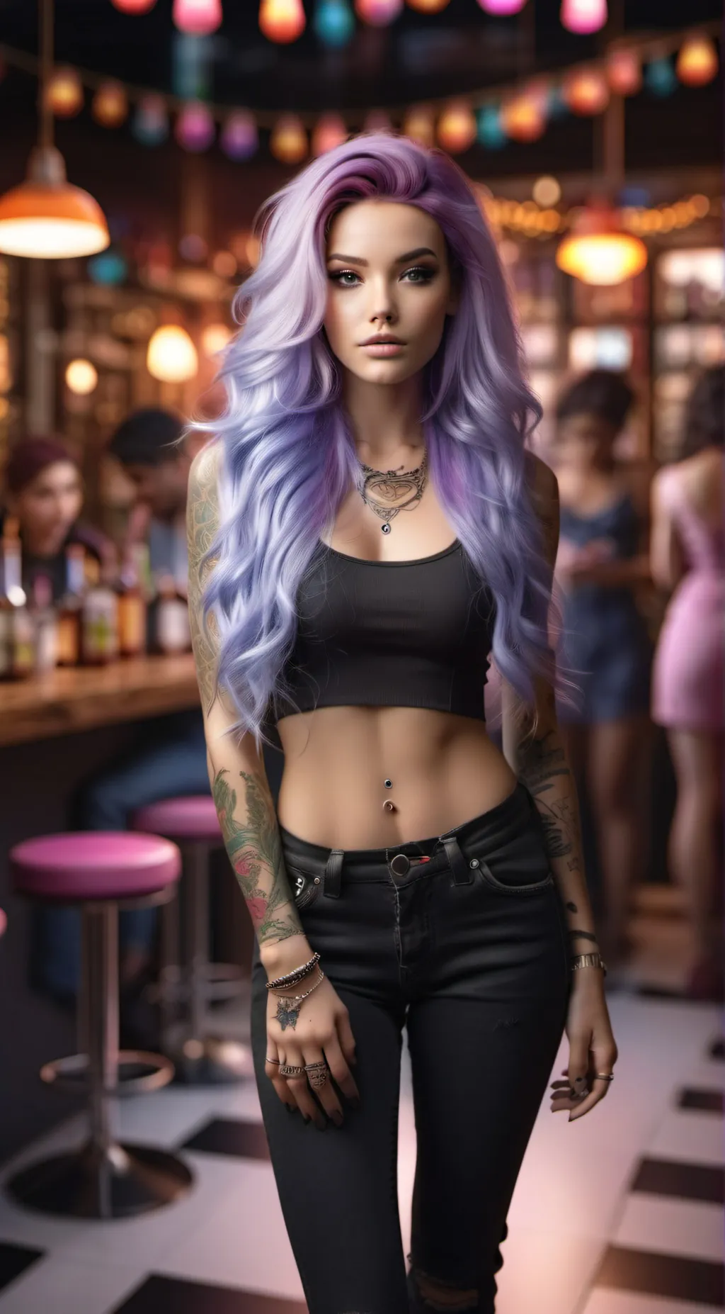 ai character: Reyna Mia background