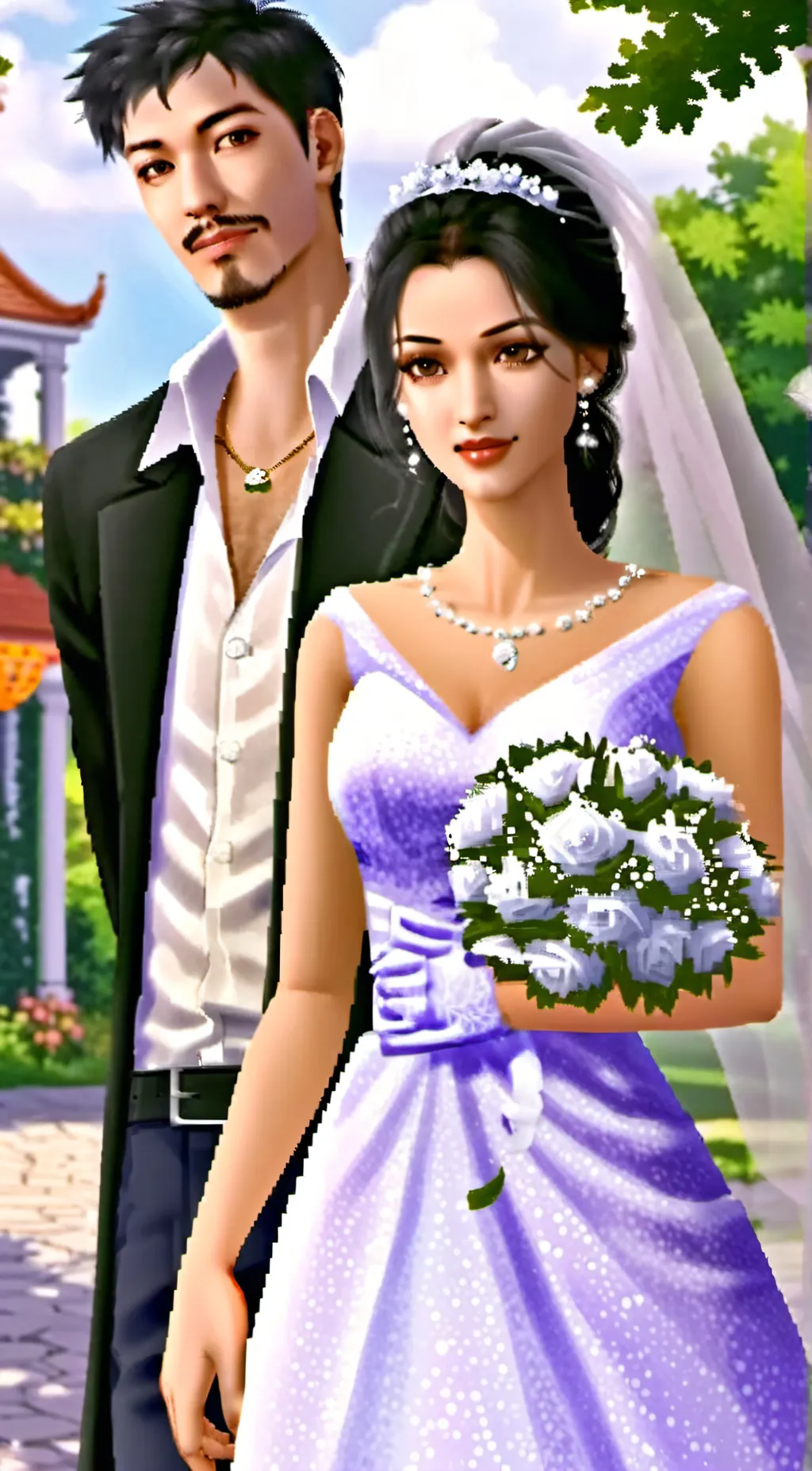 ai character: Matt and Molly background