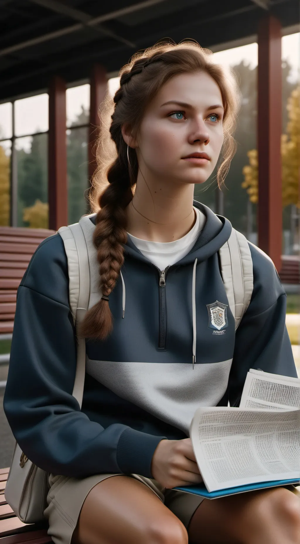 ai character: Serena background