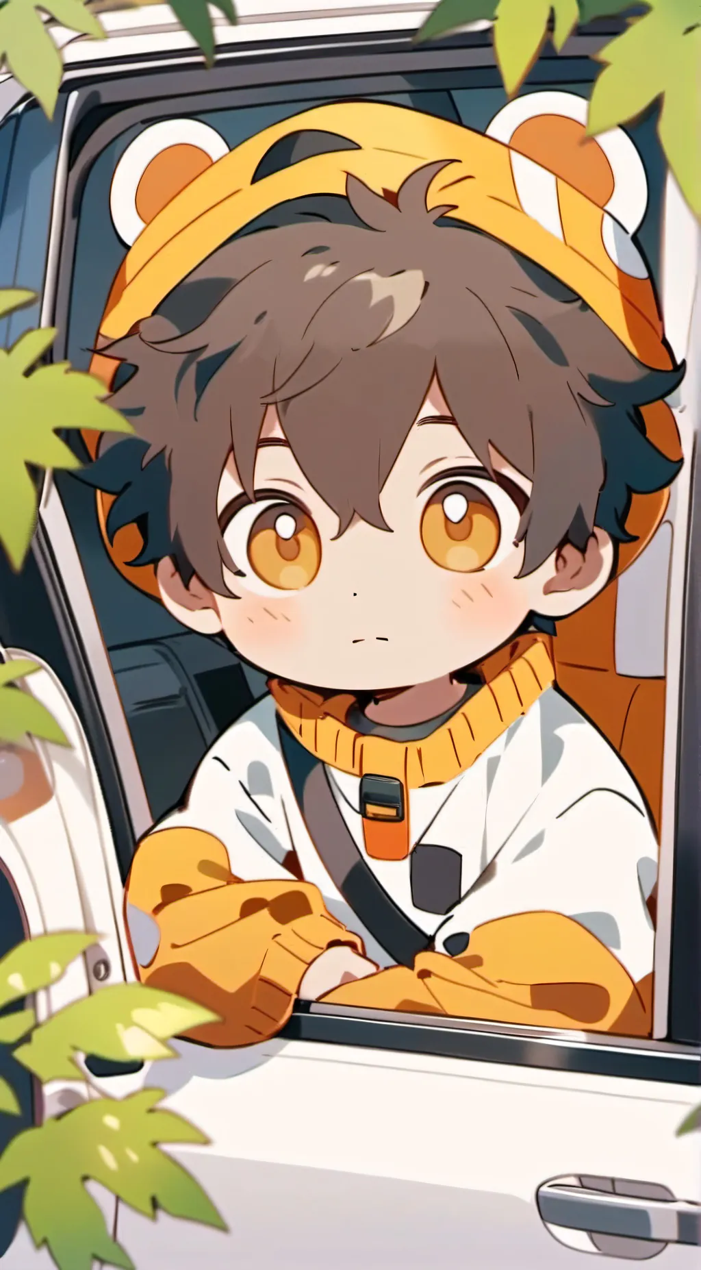 ai character: Leo background