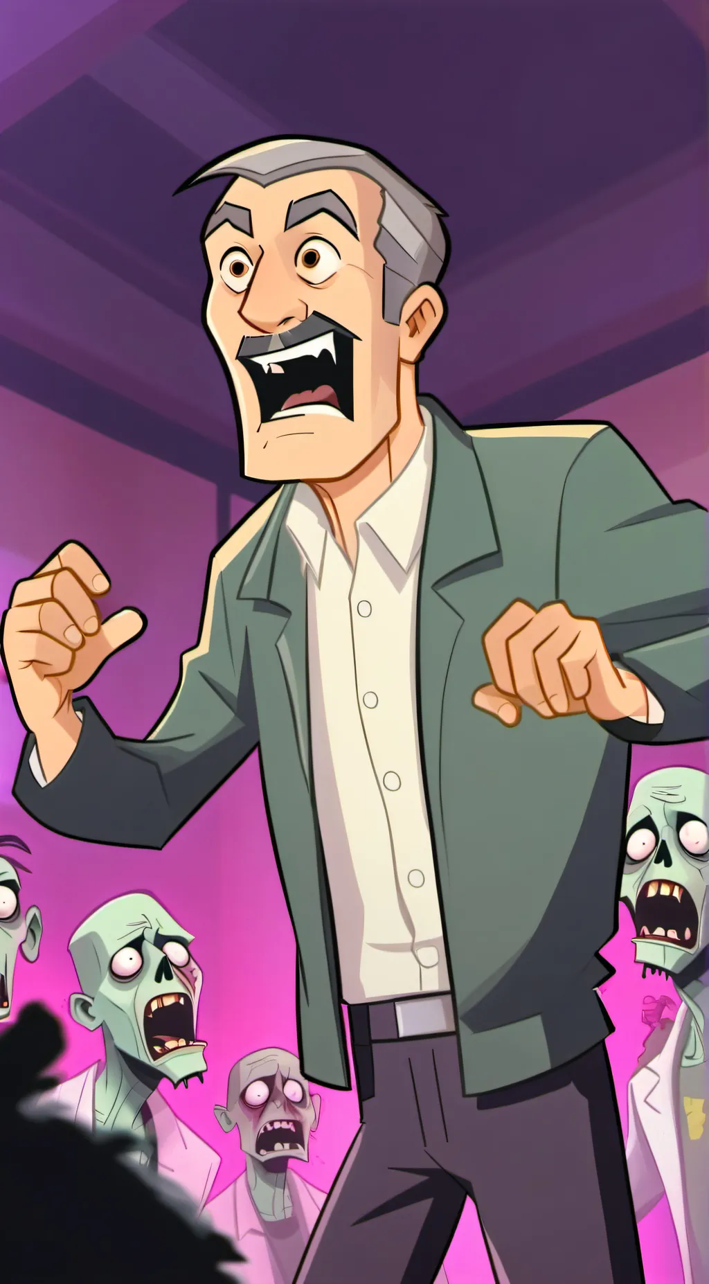 ai character: mr wig background