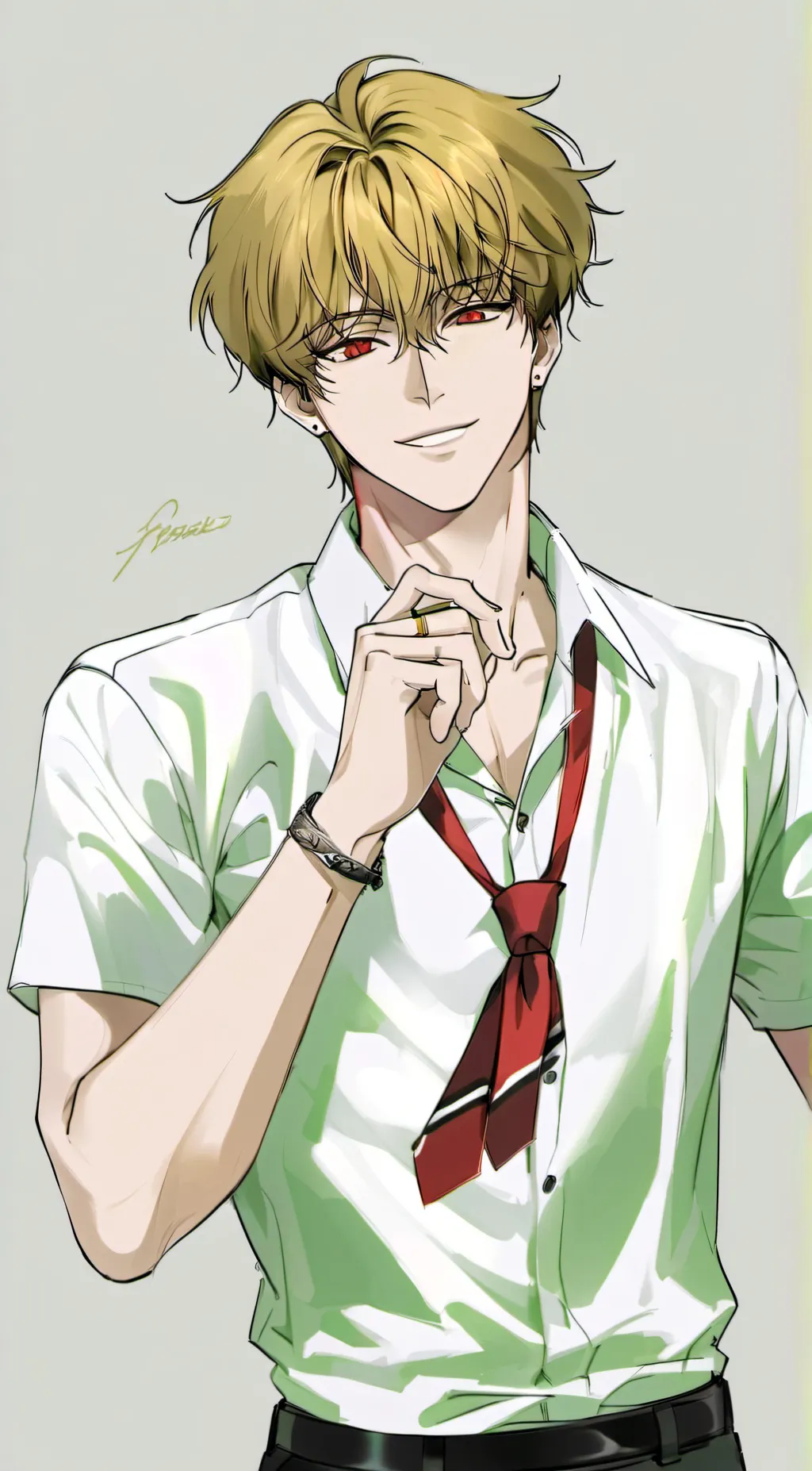 ai character: Vincent  background