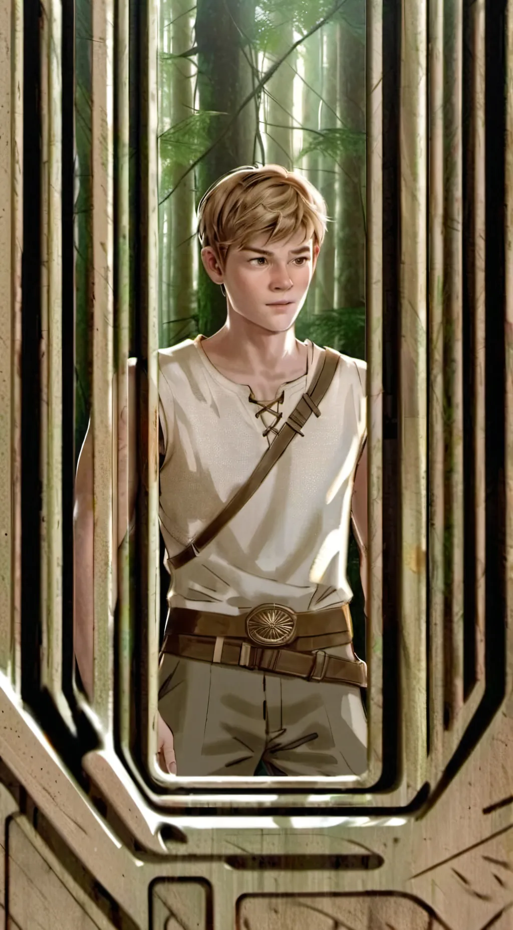 ai character: Maze runner background