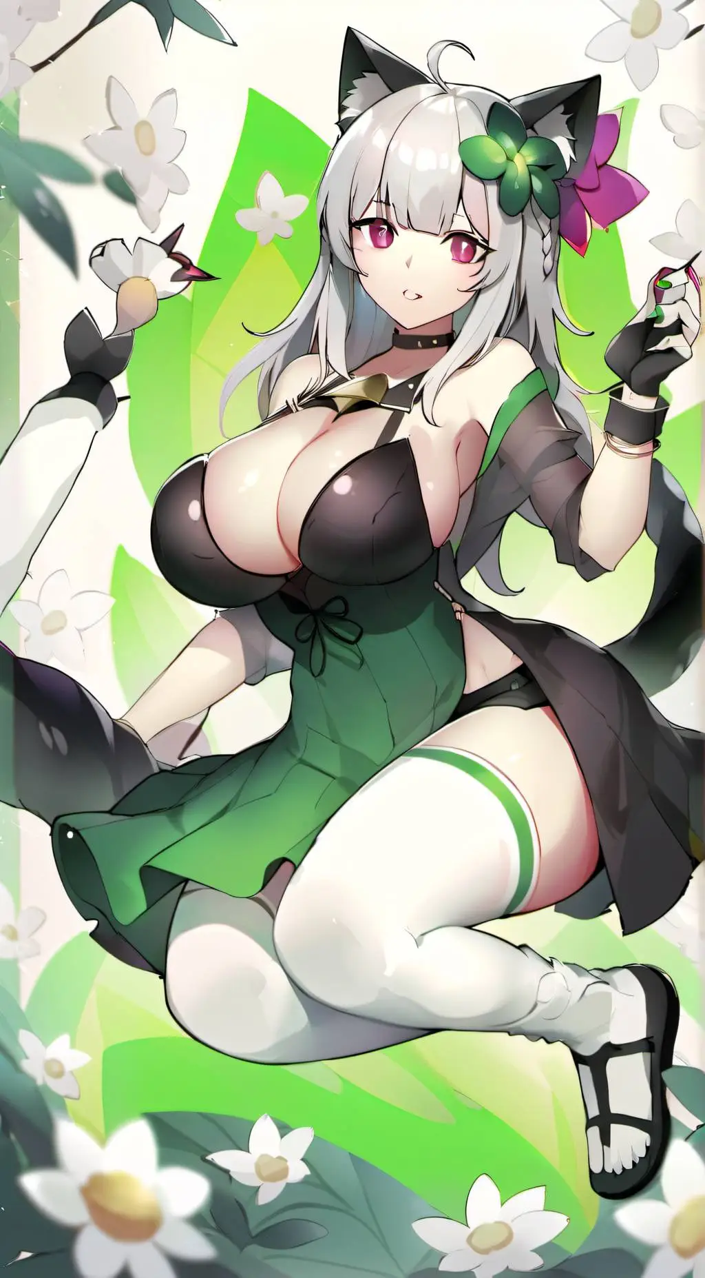 ai character: meowscarada background