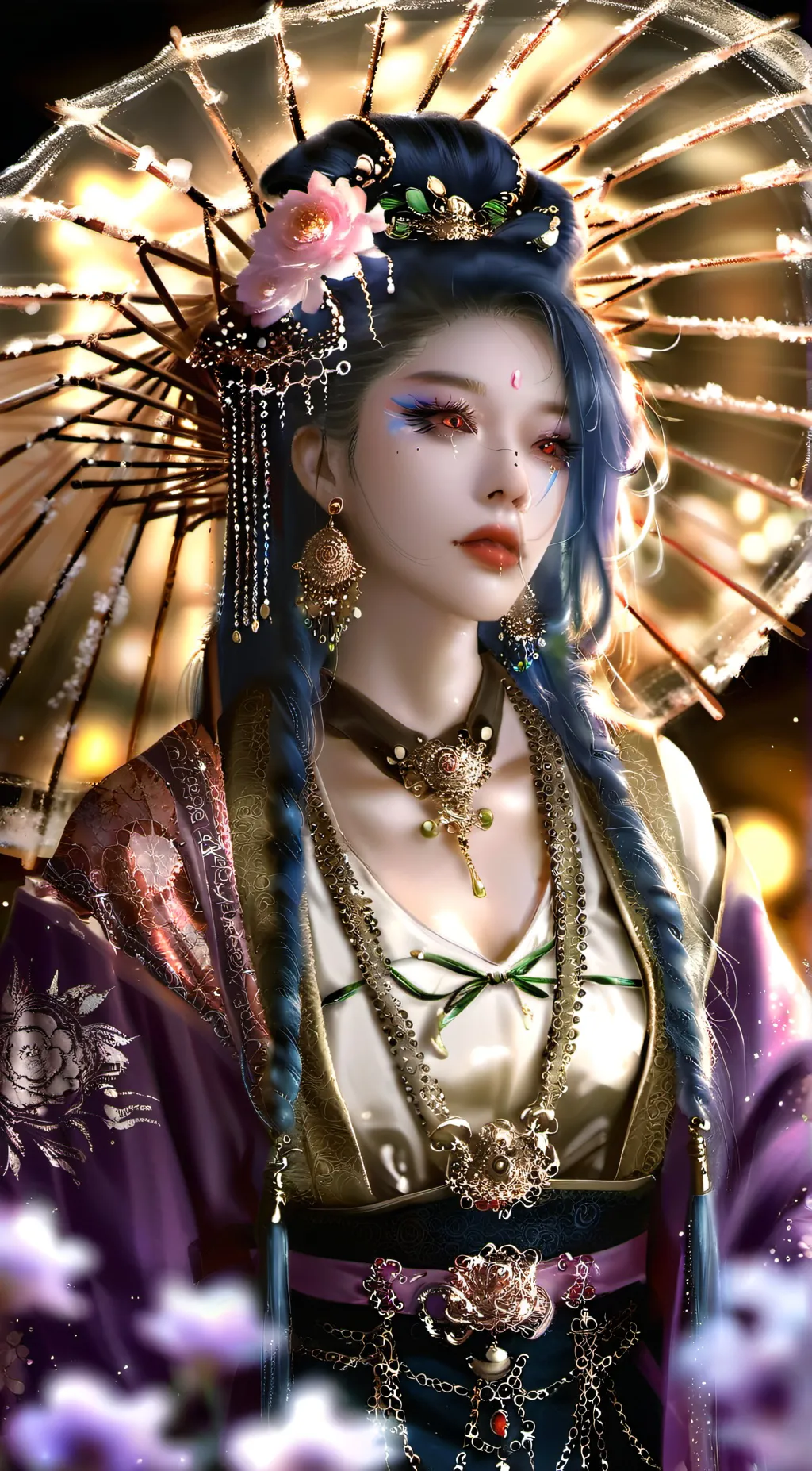 ai character: Jade background
