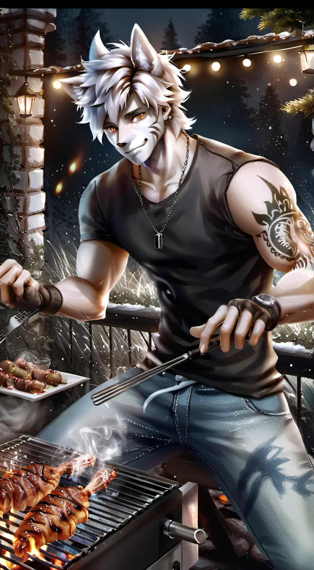 Talkie AI - Chat with Bbq Werewolf 