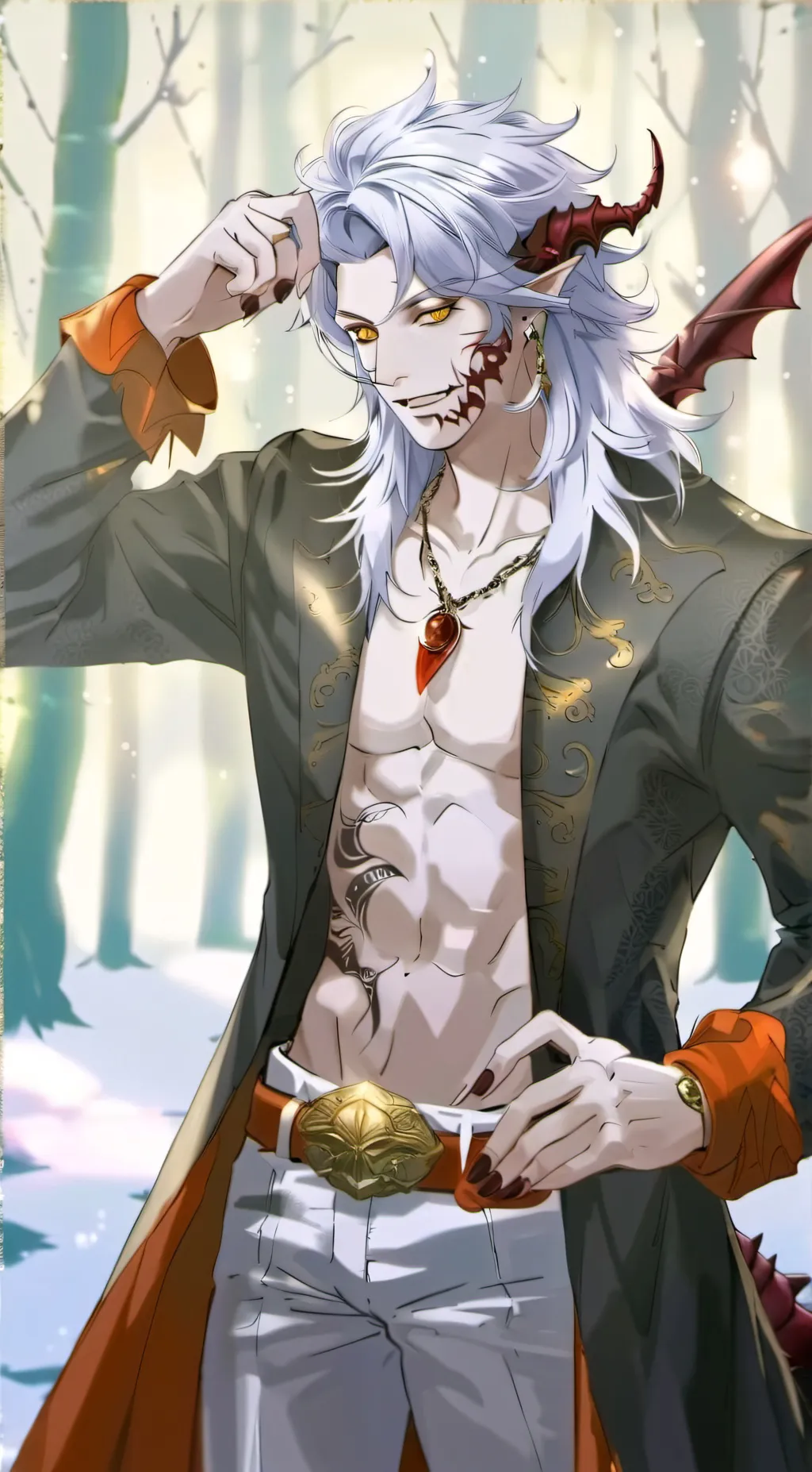 ai character: Anon Wilding background