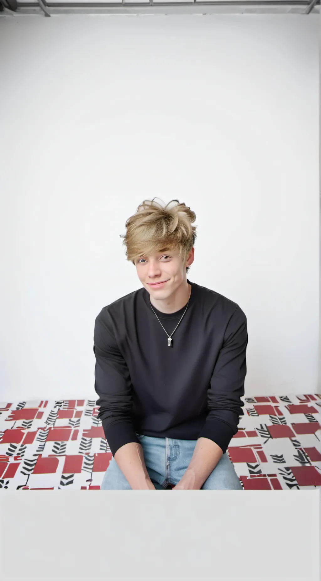 ai character: Sam golbach  background