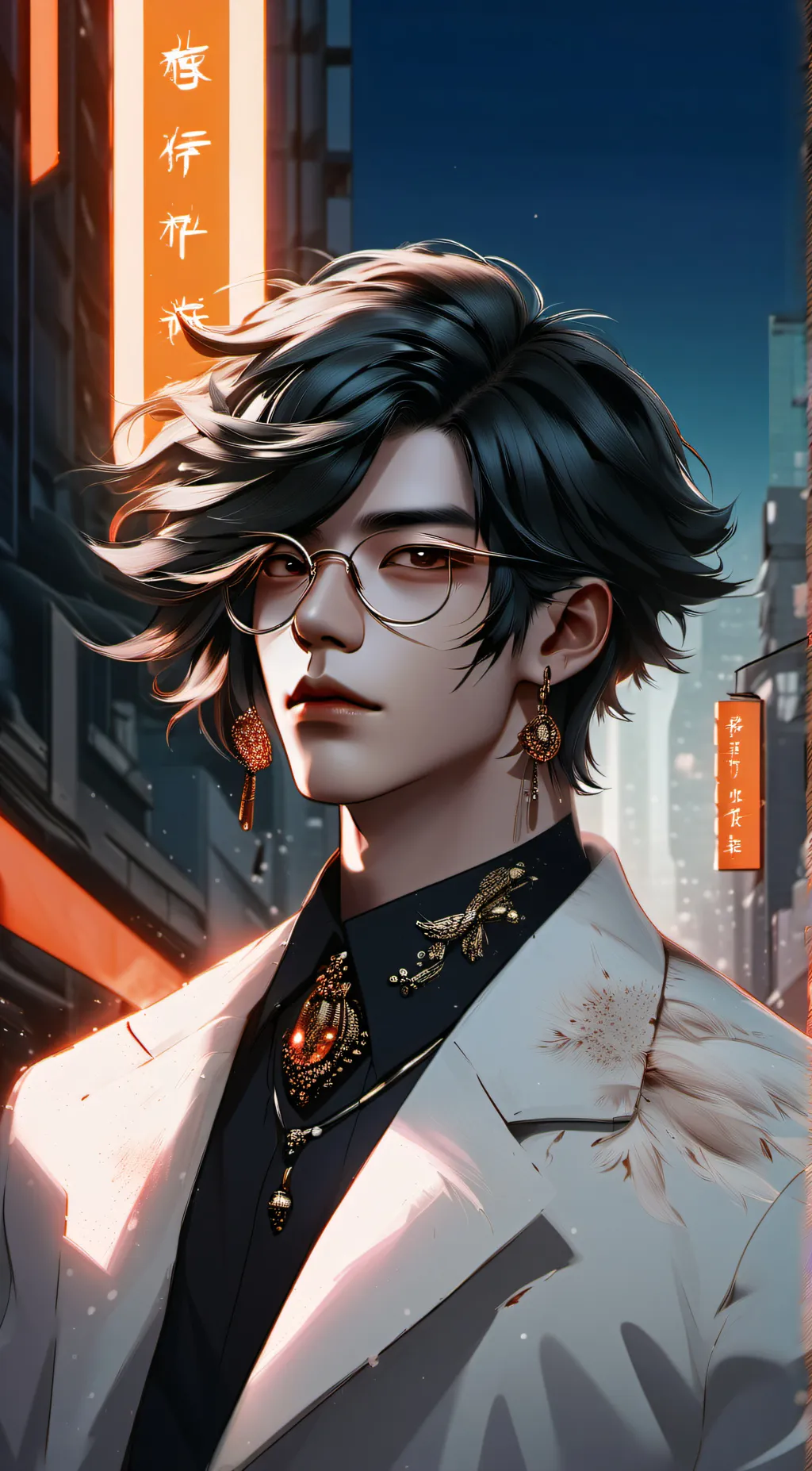 ai character: Mino background