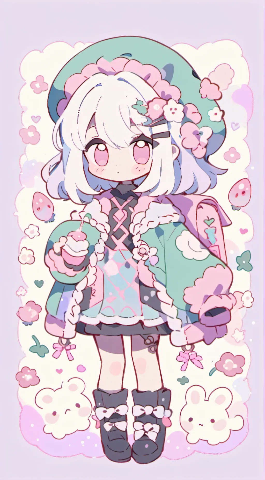 ai character: pinkypie background