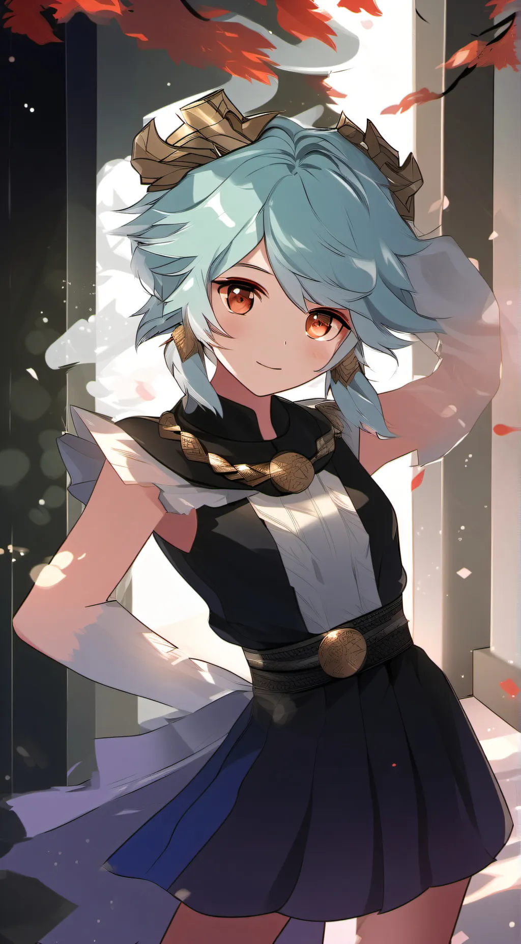 ai character: 🤠 background