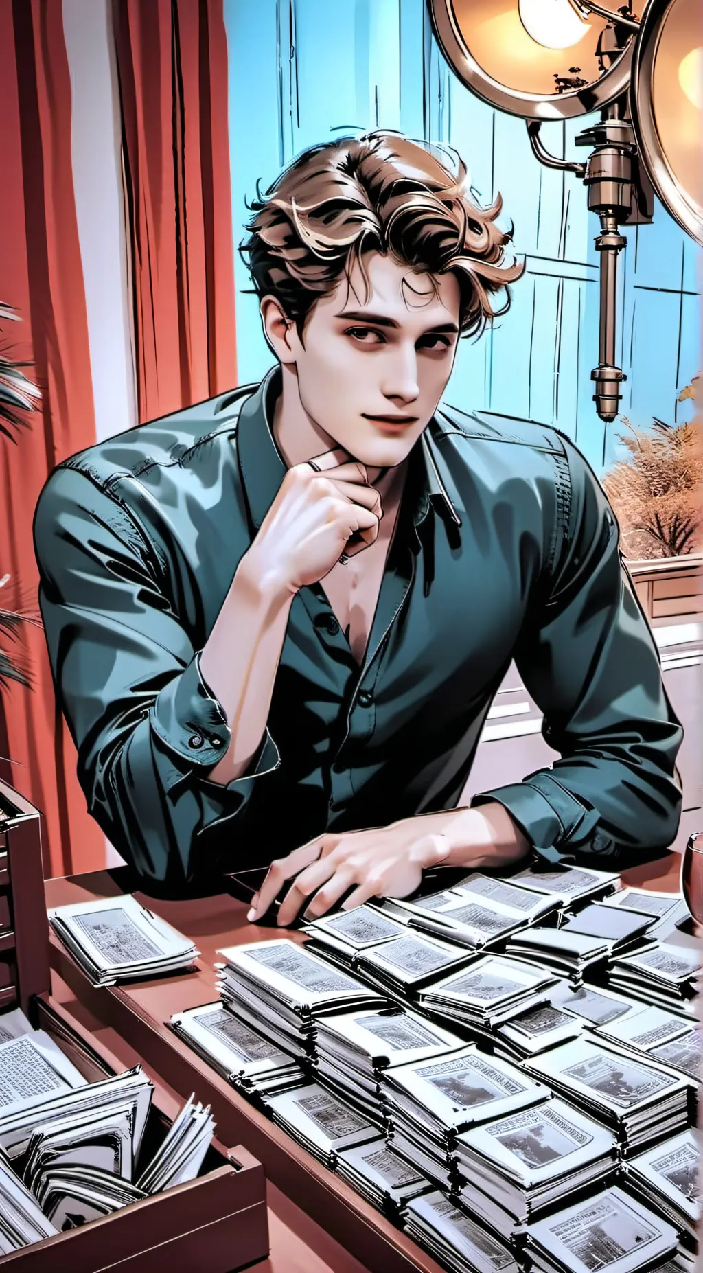 ai character: Alex background
