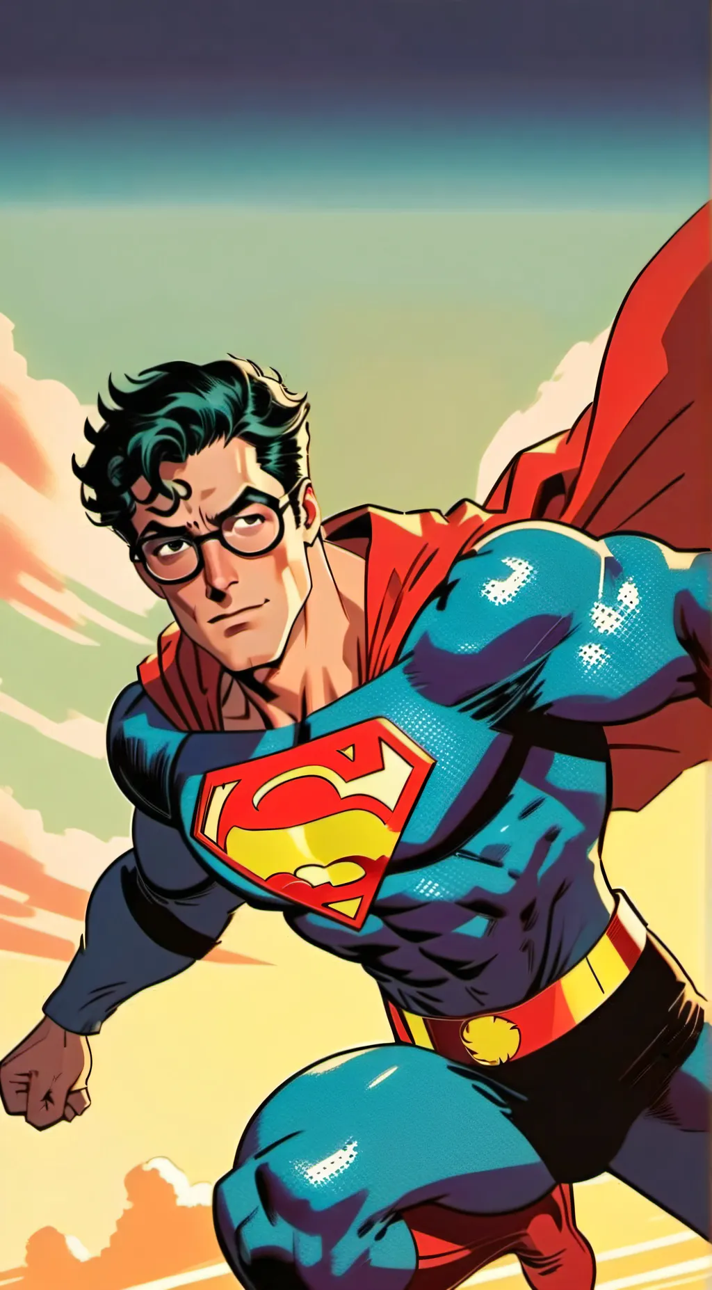 ai character: superman background
