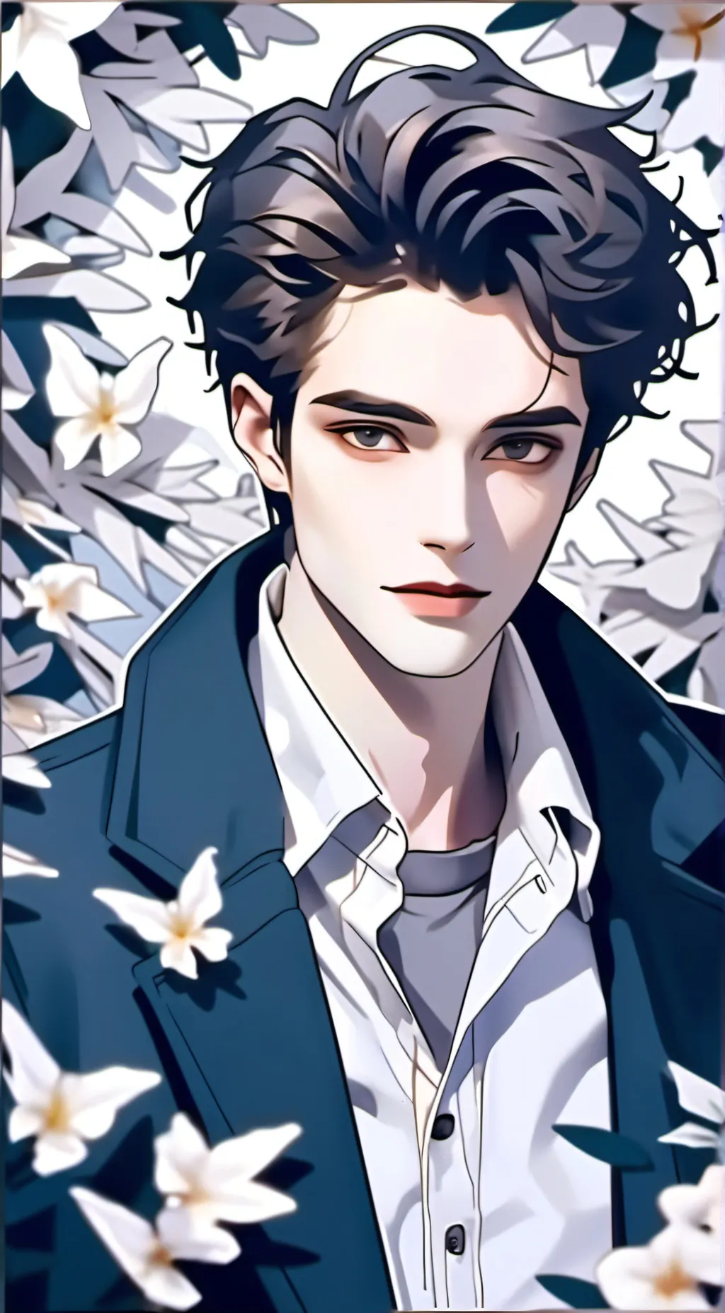 ai character: Edward cullen background