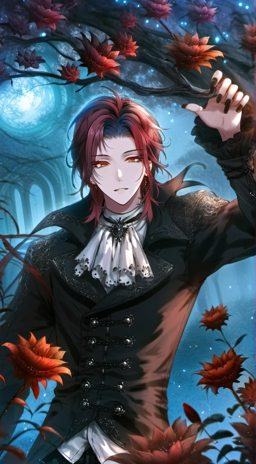 ai character: Hayes(vampire🌹) background