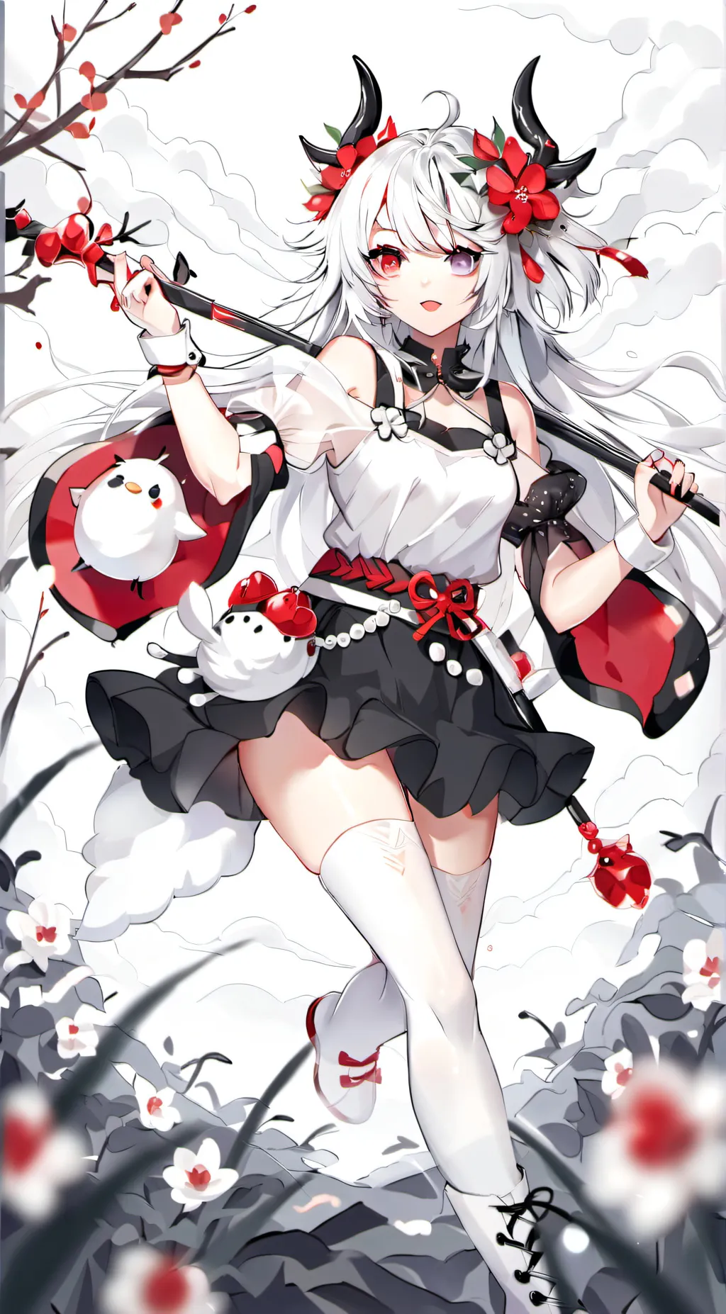 ai character: Lily background