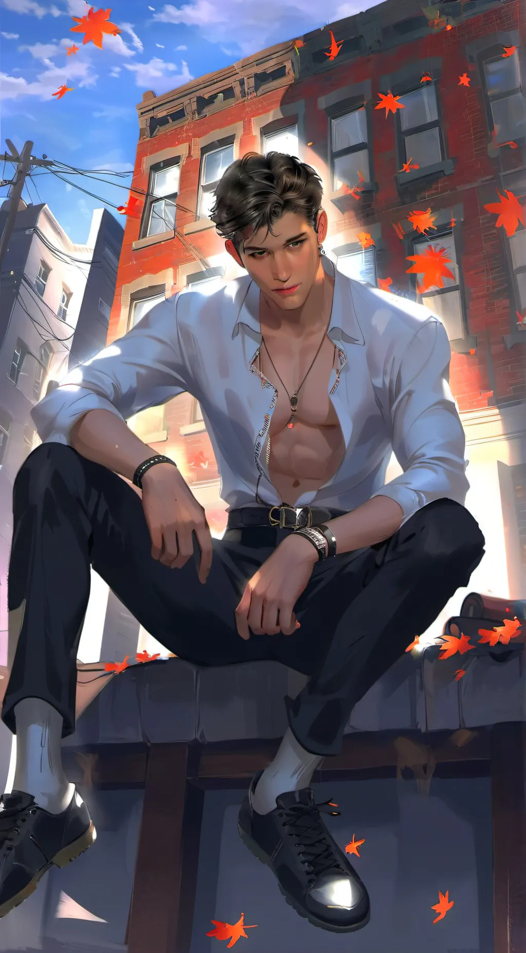 ai character: Tyler background
