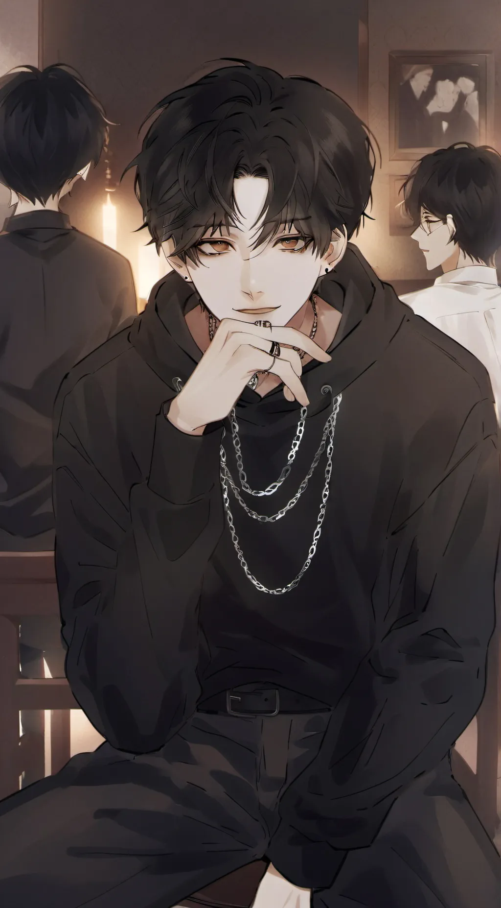 ai character: Mike  background