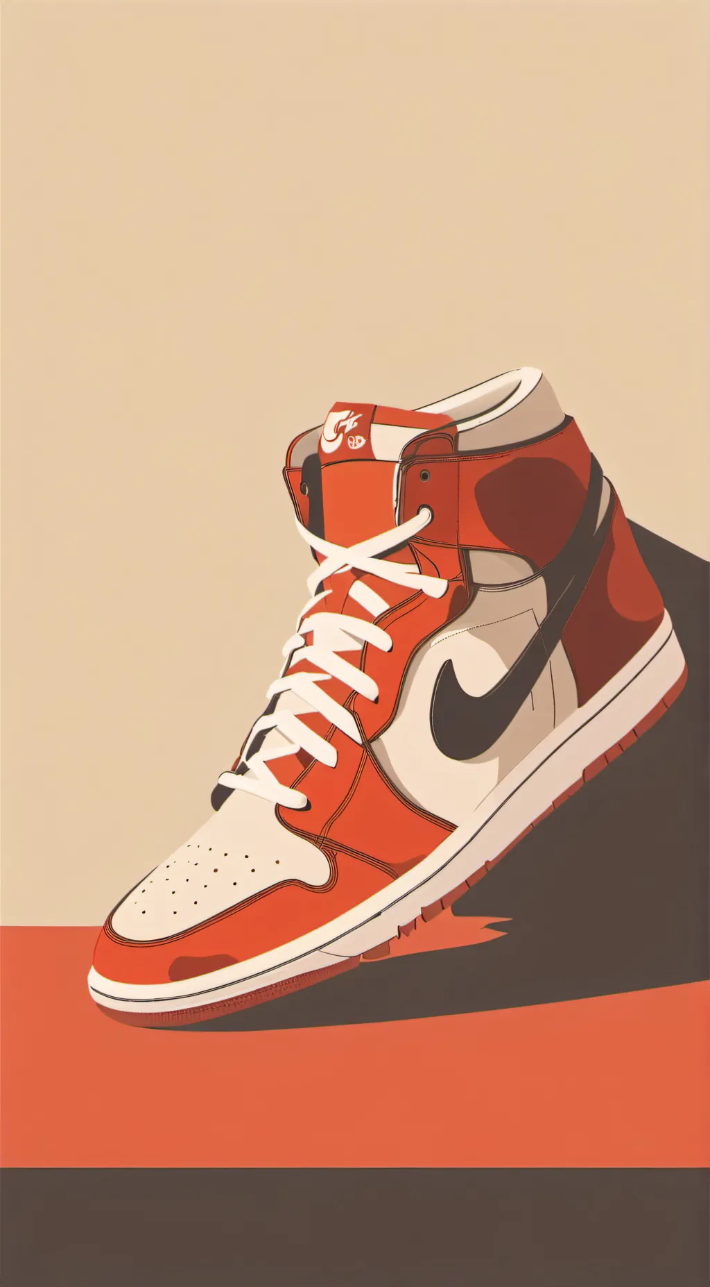 ai character: shoes background