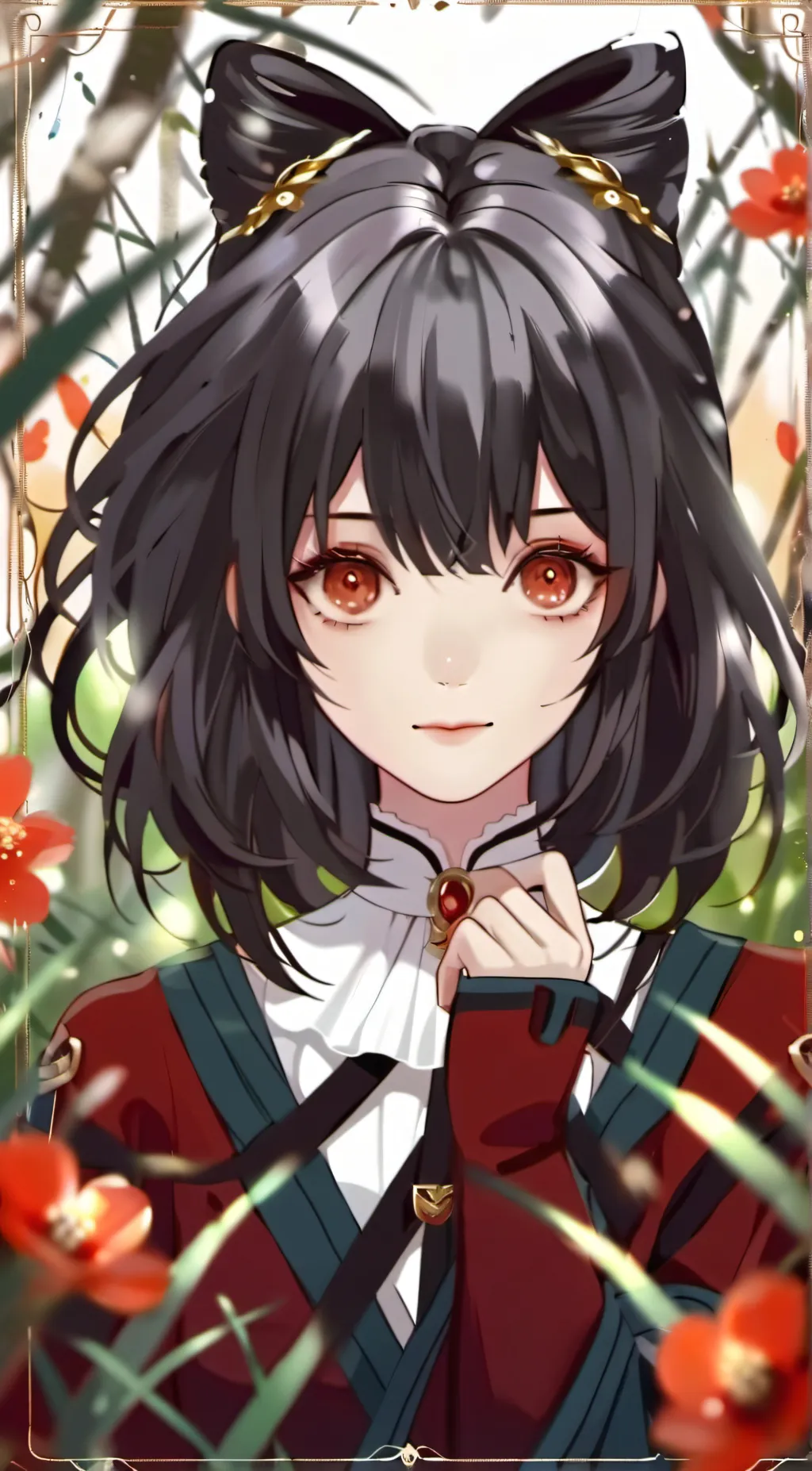 ai character: myuki-san~•° background