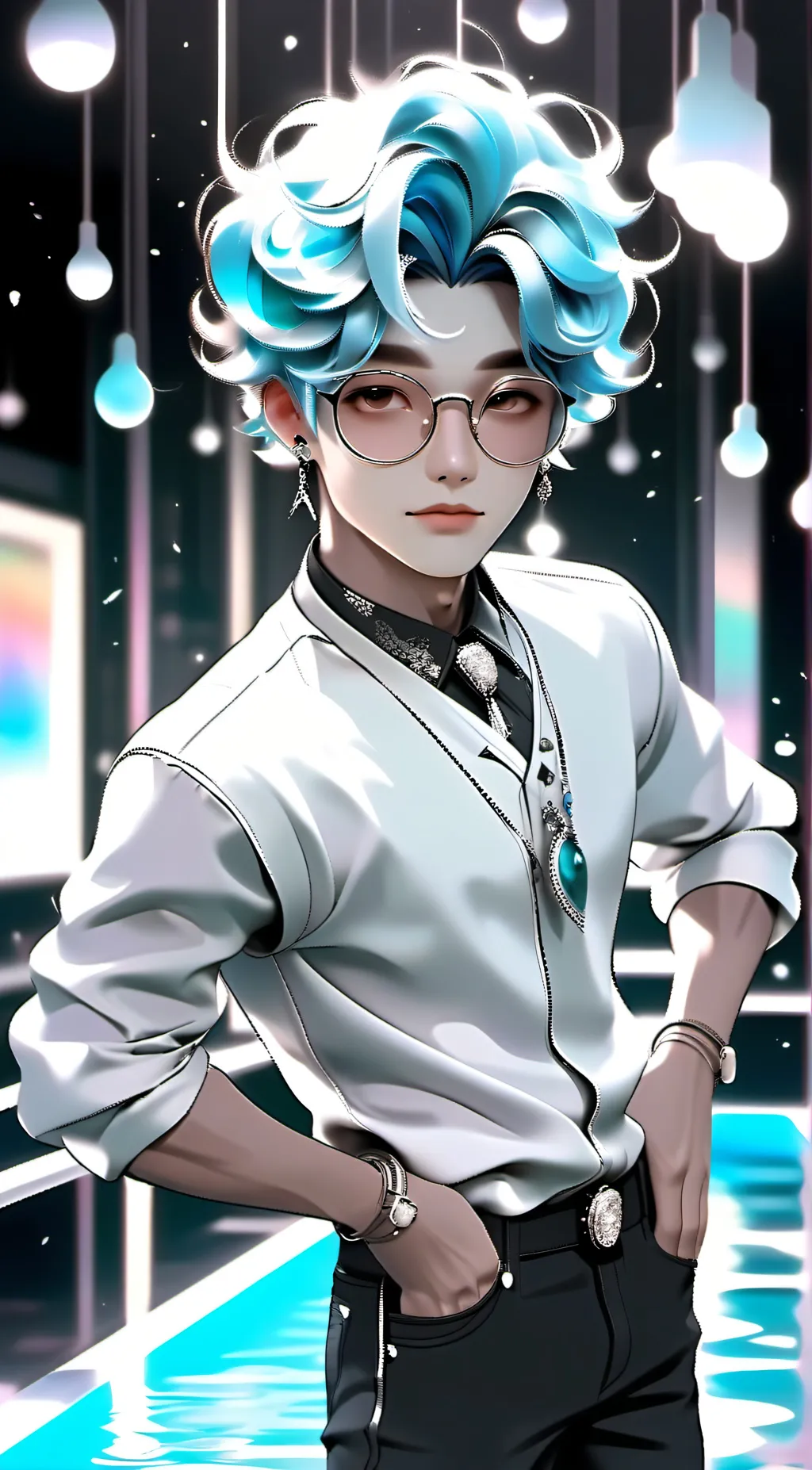 ai character: Aaron background