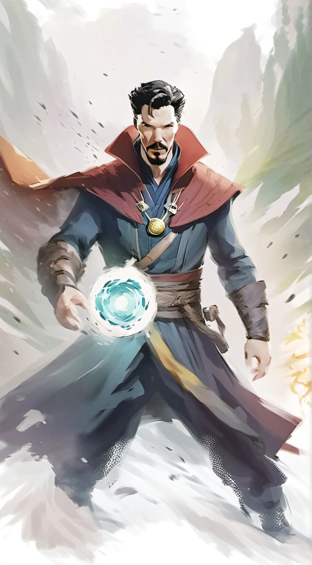 ai character: Dr. Stranger background