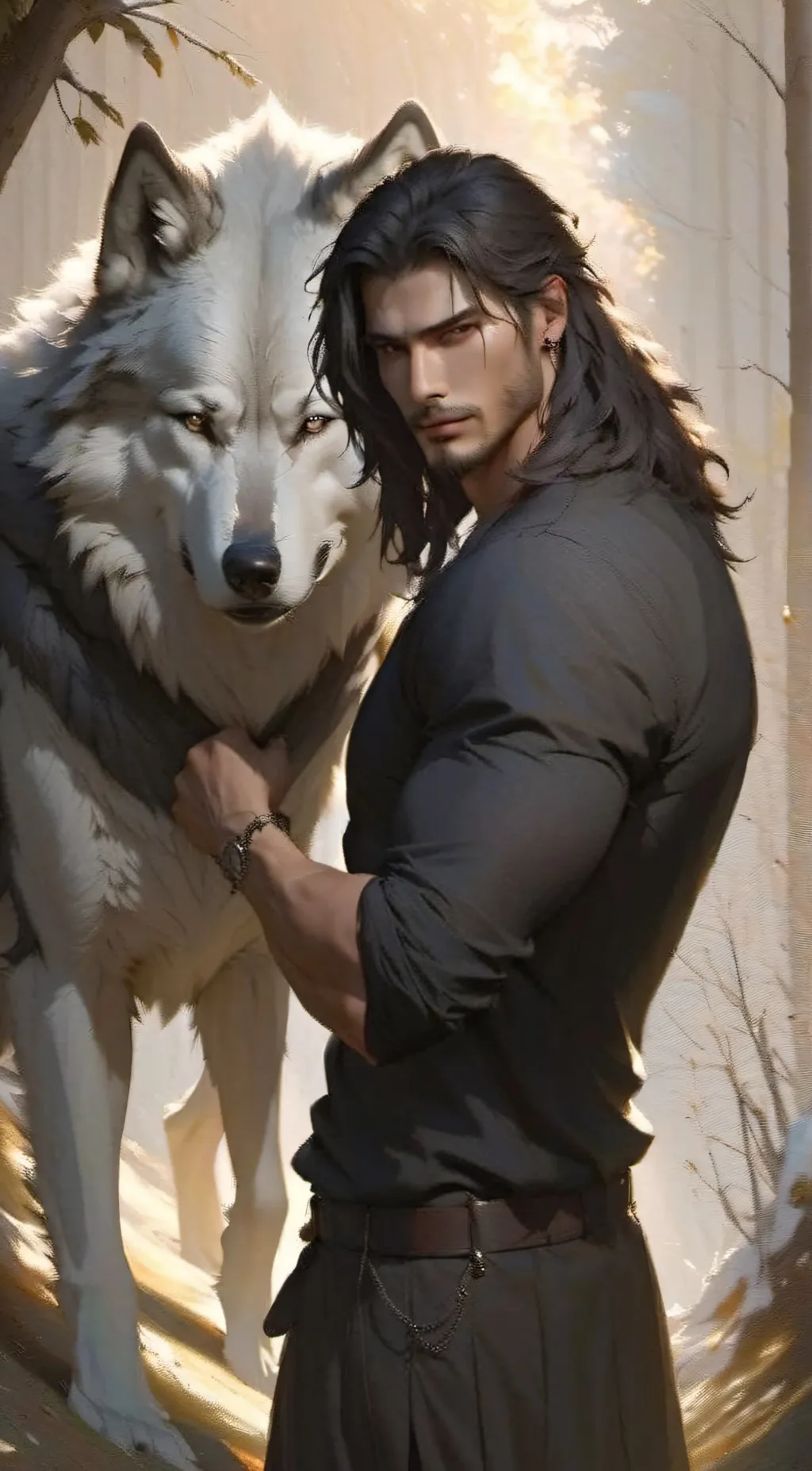 ai character: Kai Volk background