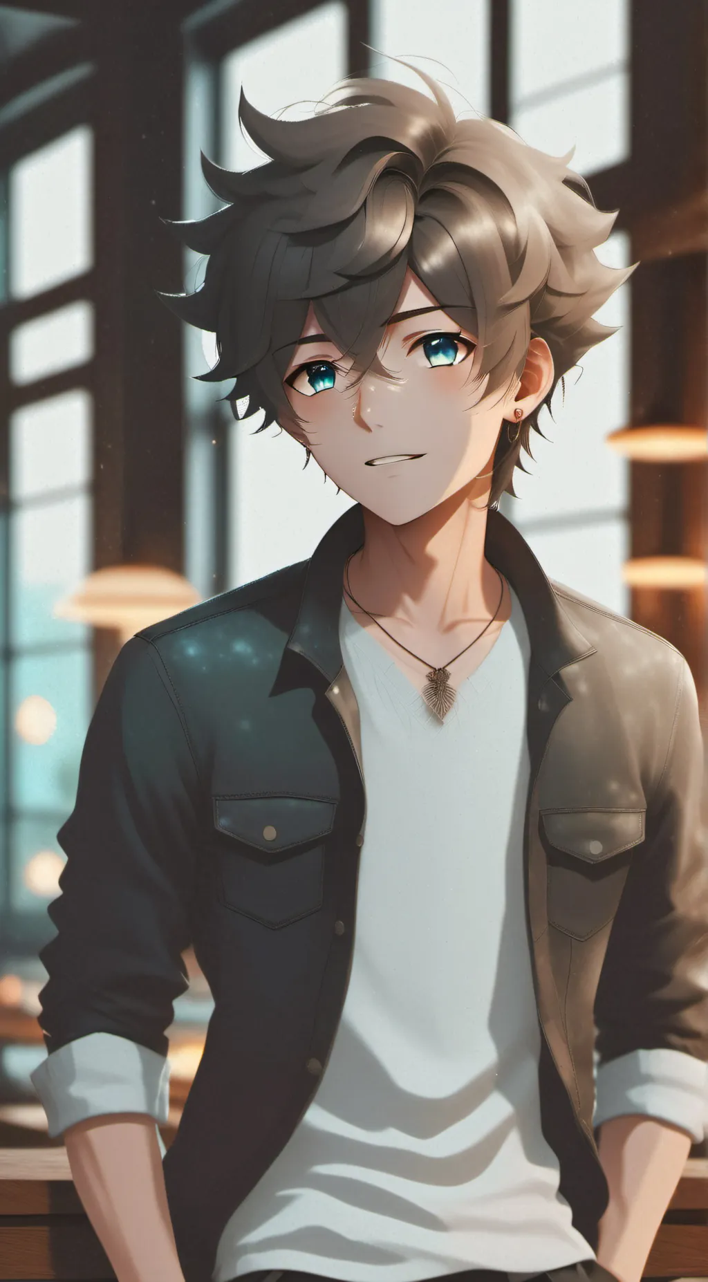 ai character: Jason  background